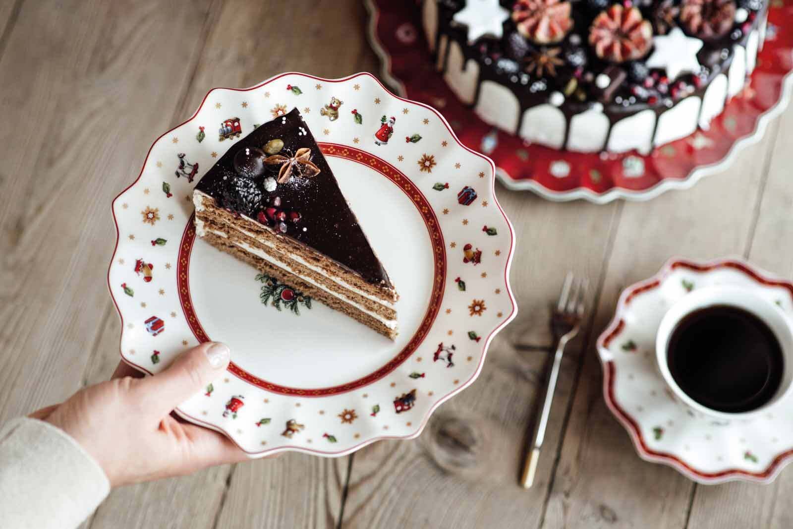 Villeroy & Boch Geschirr-Set »Teller-Set Toy's Delight weiß-rot«