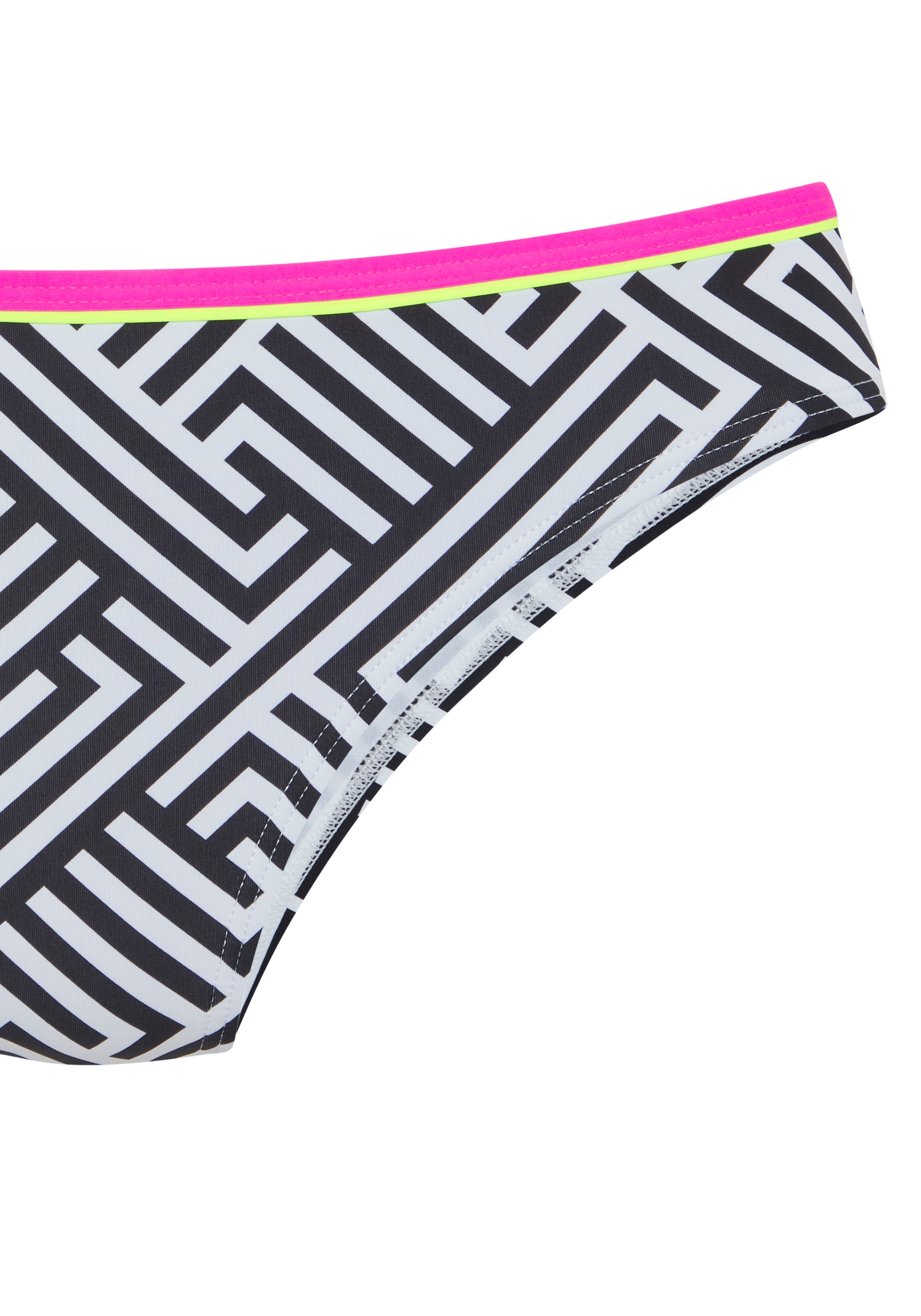 Buffalo Bikini-Hose »Gioletta«, Mit kontrastfarbigem Bund