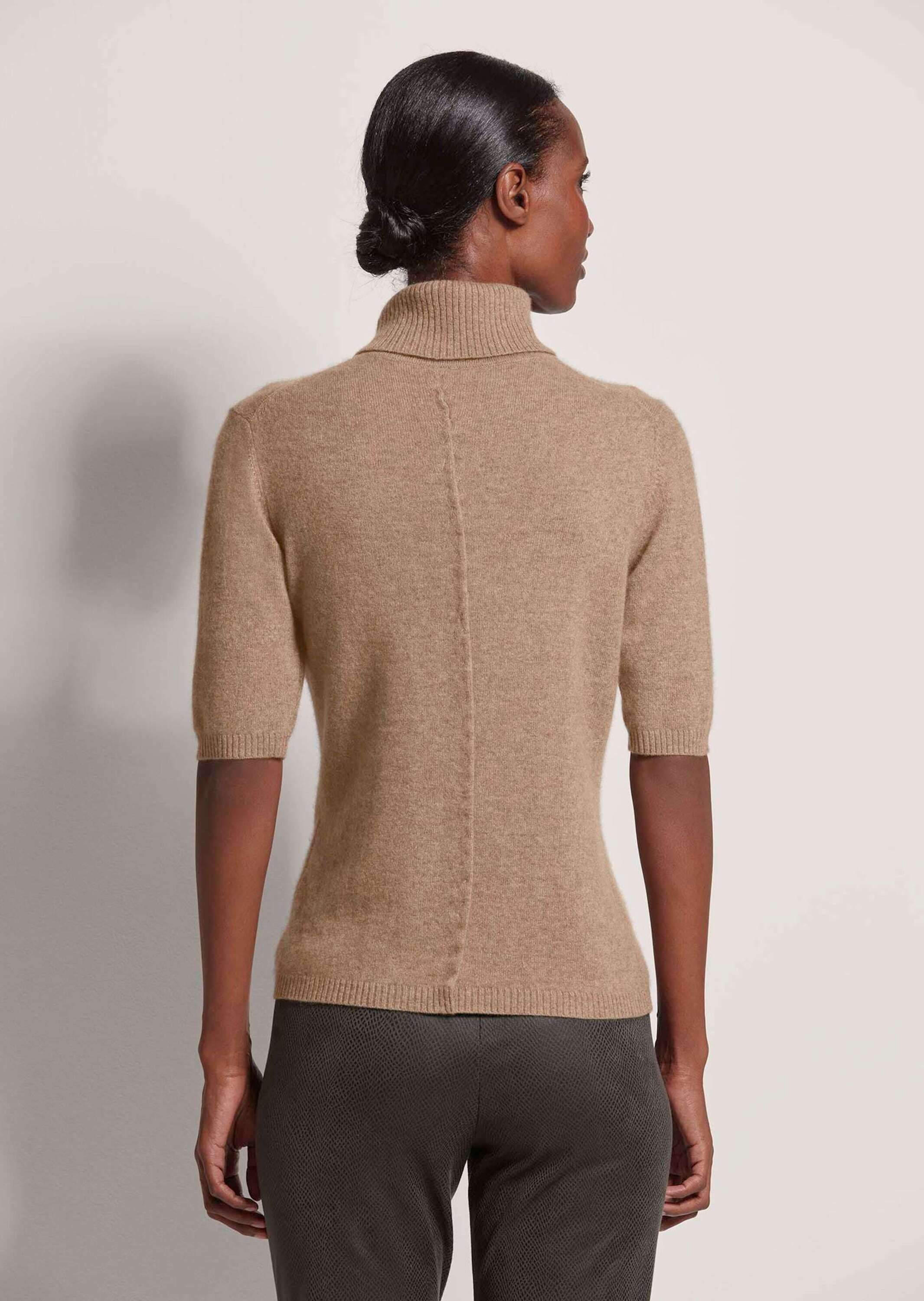 MADELEINE Longpullover »Pullover Kaschmirpullover mit Rollkragen«