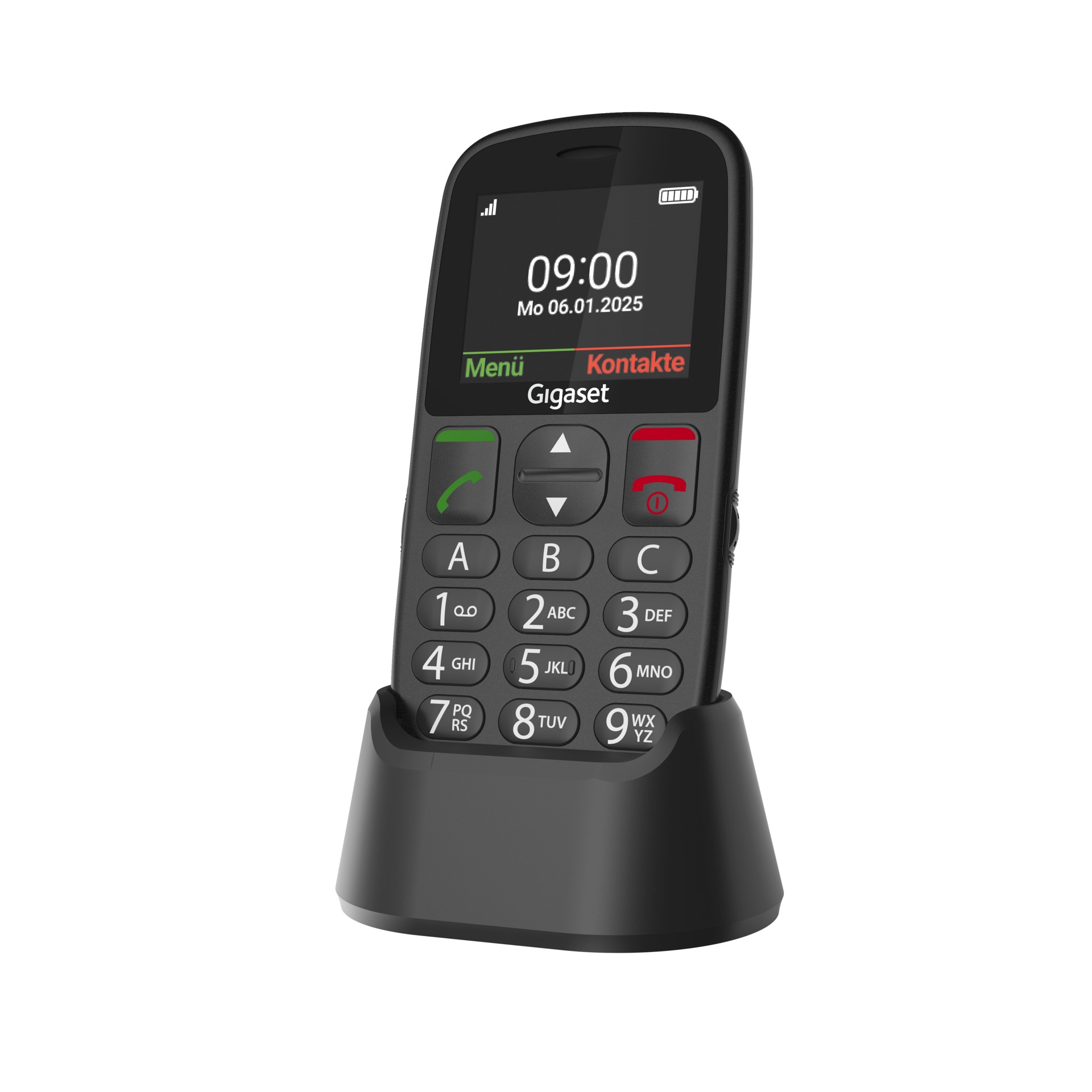 Gigaset Handy »GL395 2G-Mobiltelefon«, Schwarz
