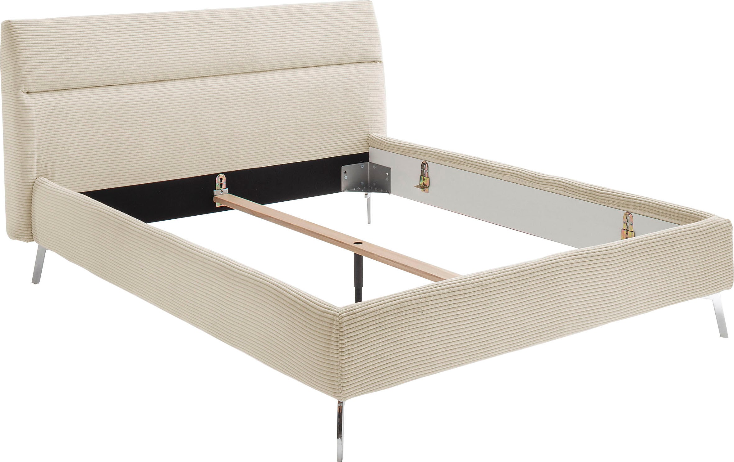 Home affaire Polsterbett »Elvo, weichgepolstertes Kopfteil, wahweise Überlänge, 140-200 cm breit«