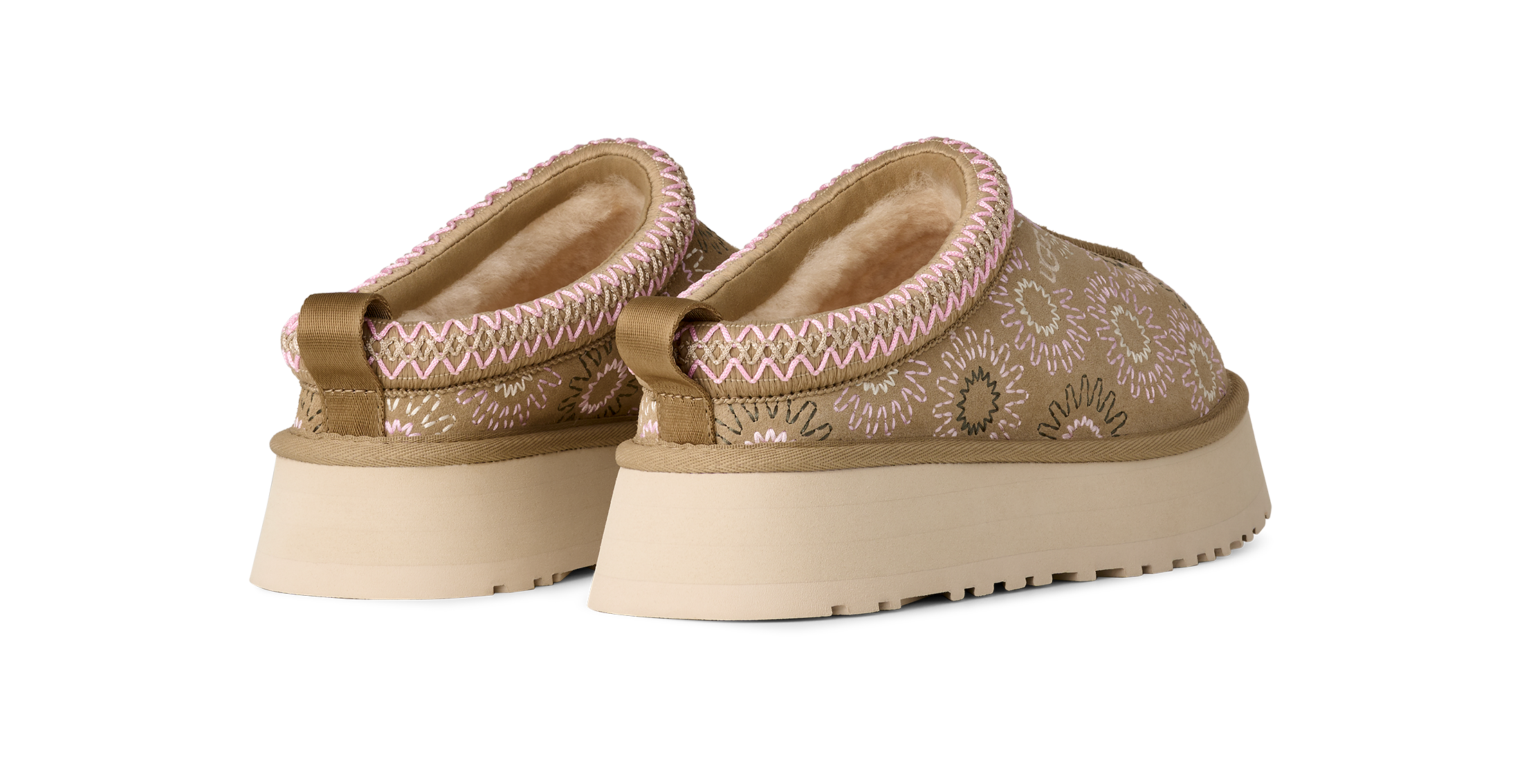 UGG Clog »TAZZ SUN STITCH«  Schlupfschuh, Mule mit Anziehlasche