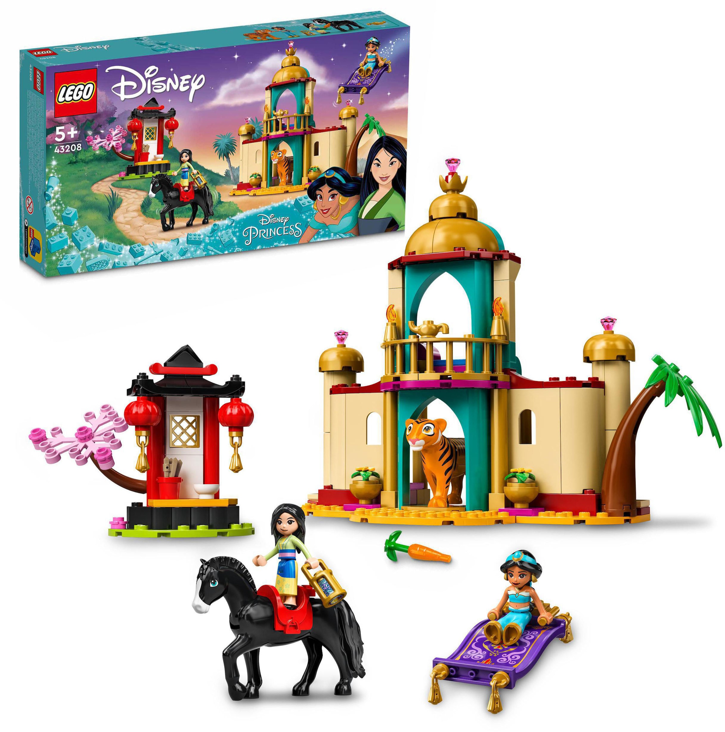 LEGO® Konstruktionsspielsteine »Jasmins und Mulans Abenteuer (43208), LEGO® Disney«,... kaufen