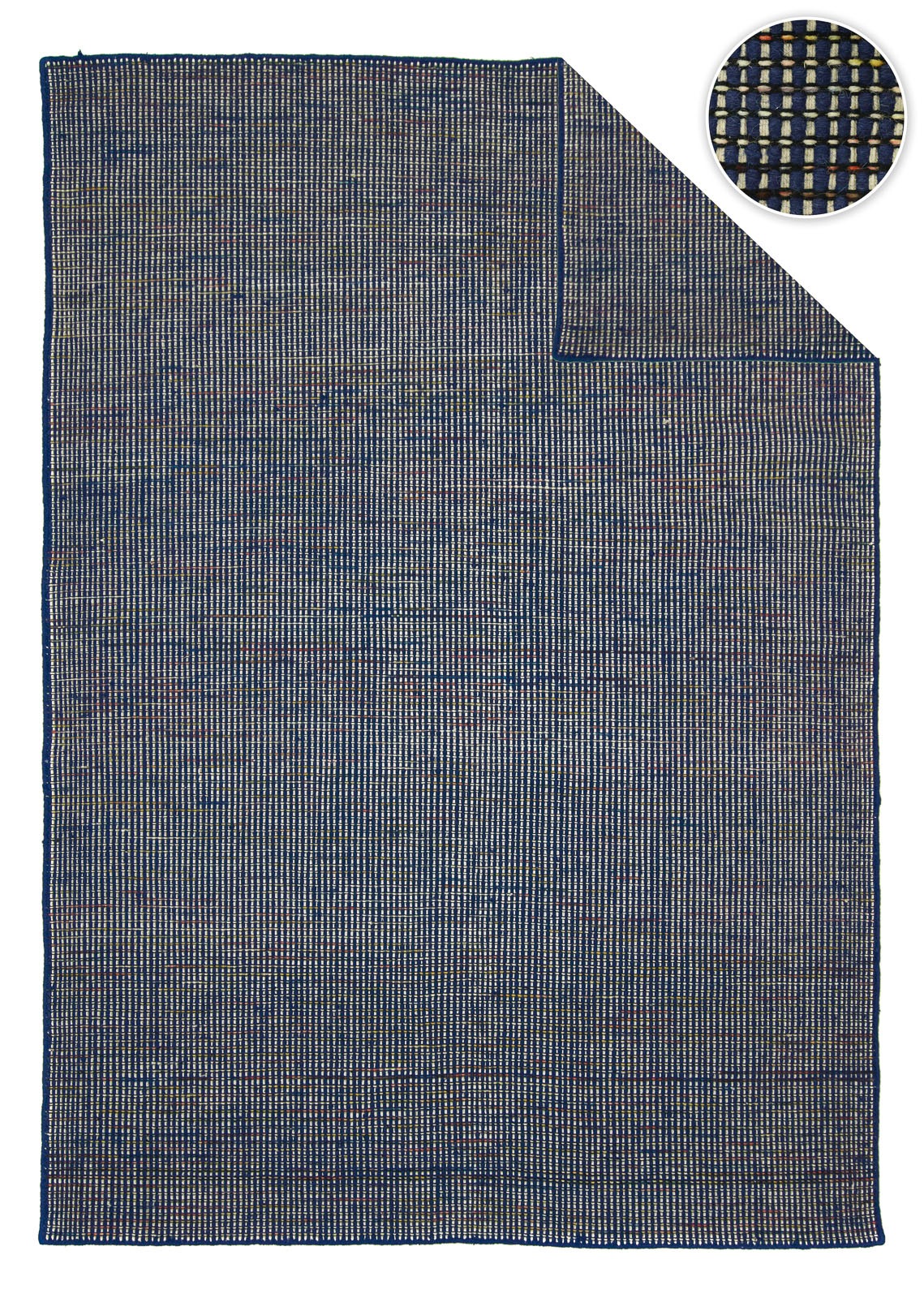 morgenland Wollteppich »Arvin - Kelim Teppich - Trendy«, rechteckig, 1 mm Höhe, Flachgewebe