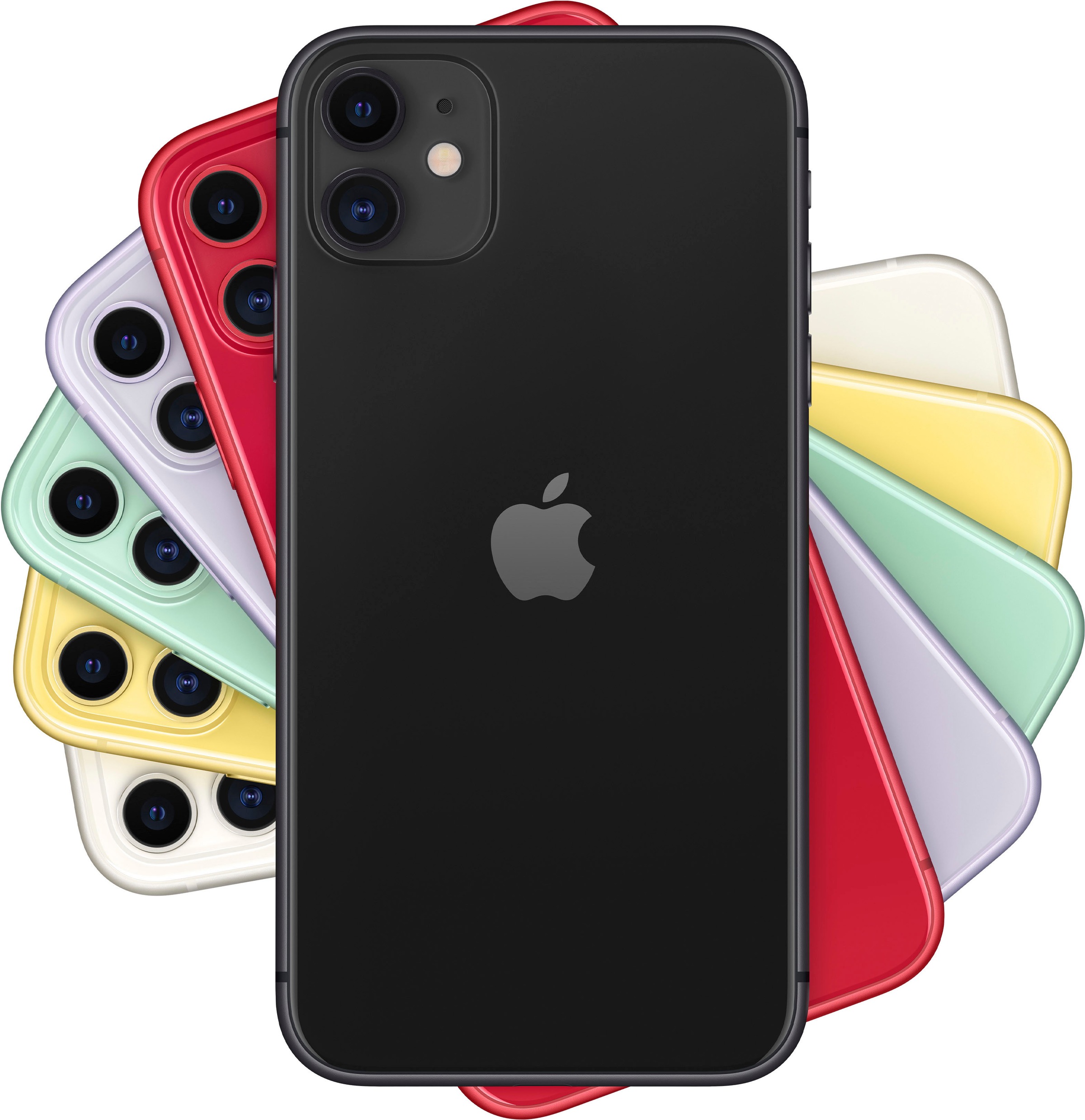 Apple Smartphone »iPhone 11«, black, ohne Strom-Adapter und Kopfhörer
