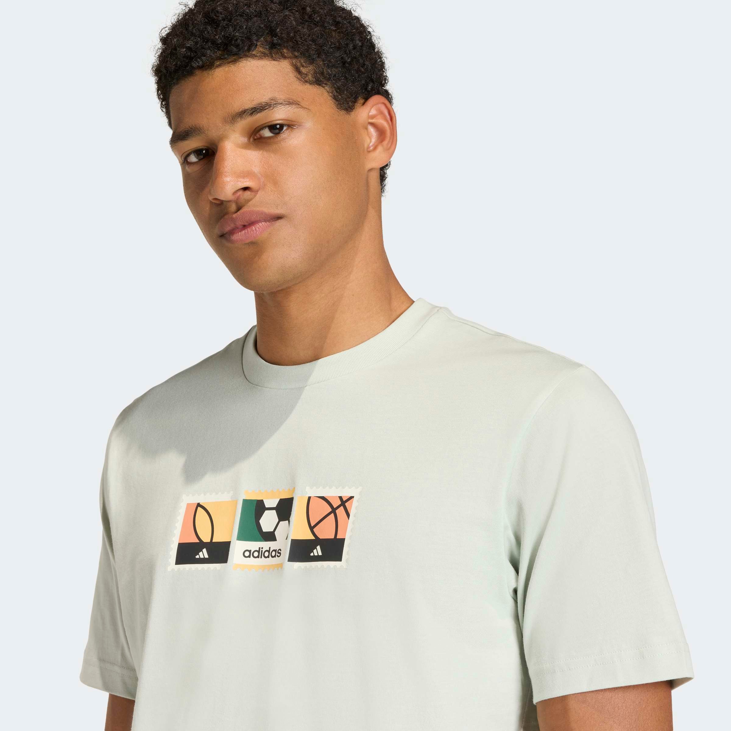 adidas Sportswear T-Shirt »MEMORIES OF SPORT STAMPS GRAPHIC«