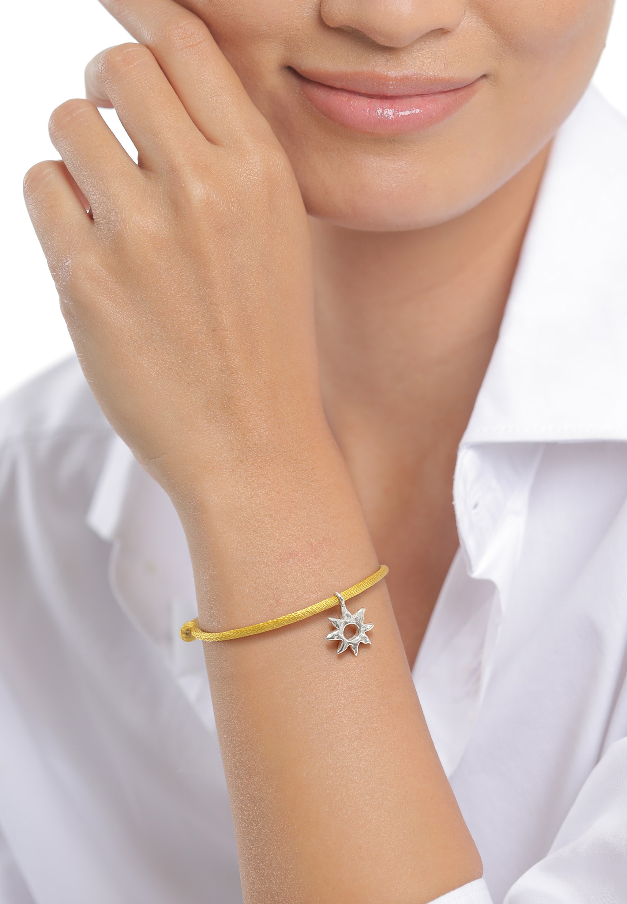 Elli Armkette »Armband Sonne 925 Sterling Silber«
