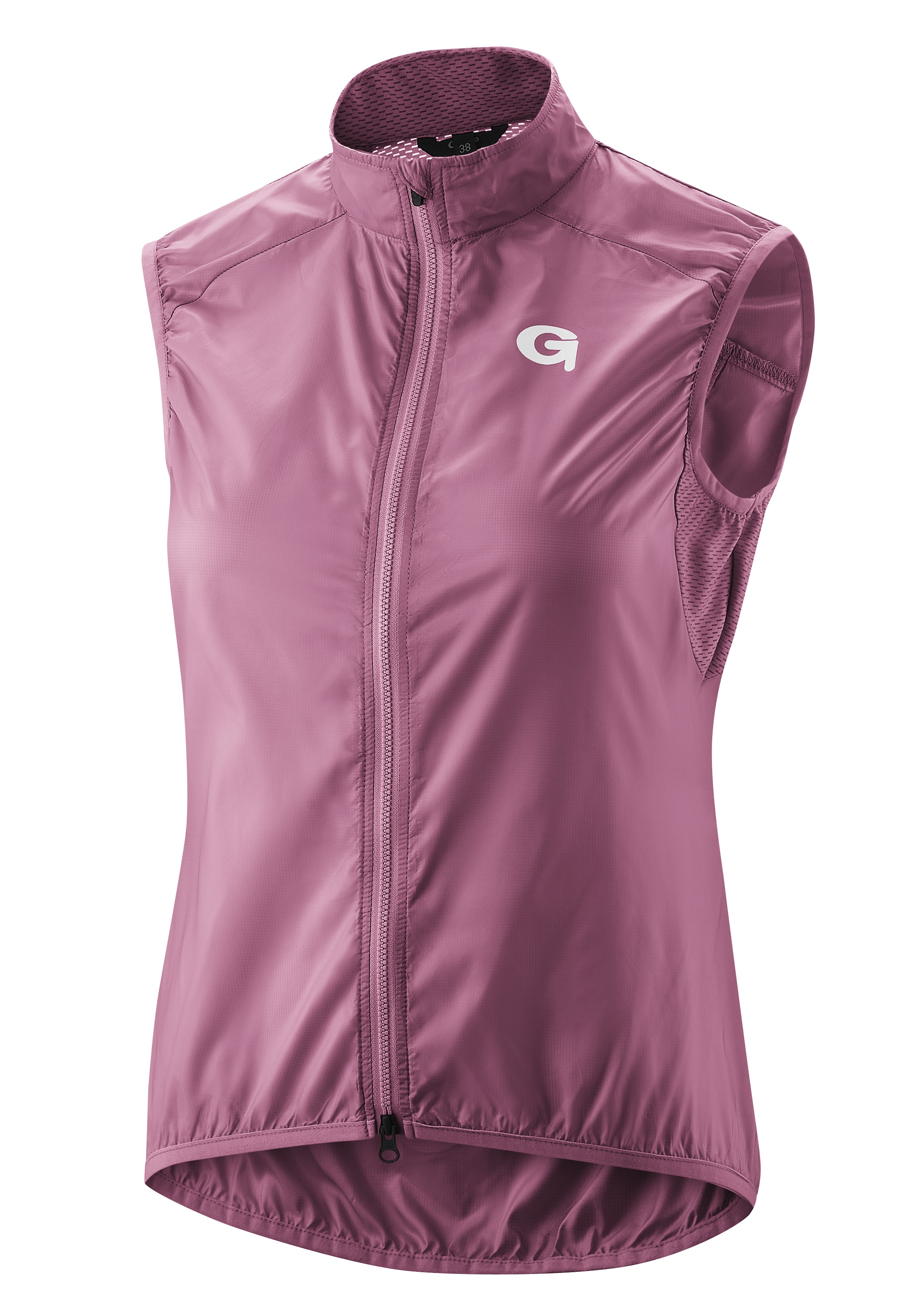 Gonso Funktionsweste »Road Vest Wind W«, Damen Weste, atmungsaktive Radweste, leichte Windweste, Tight Fit