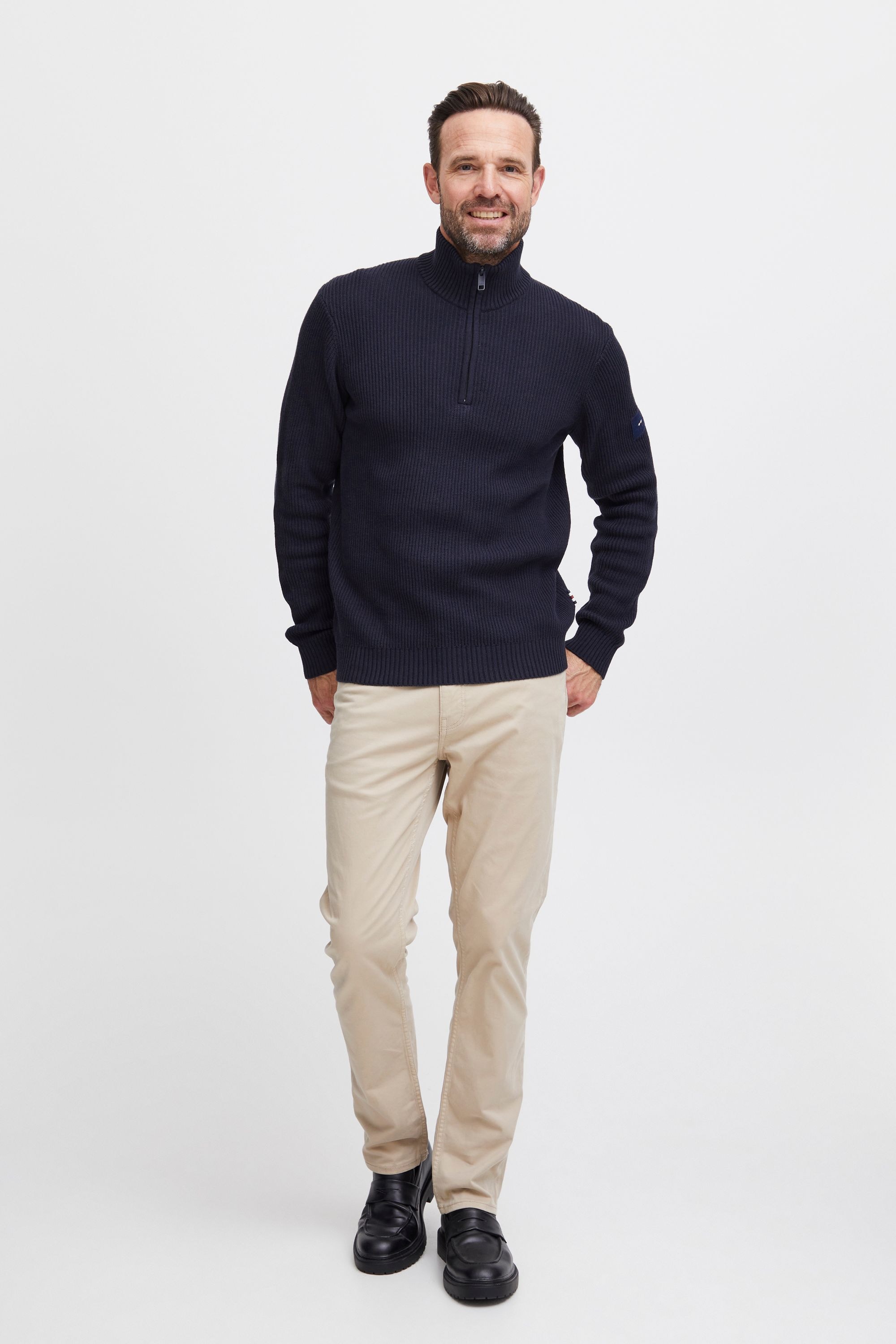 FQ1924 Strickfleece-Pullover »Strickpullover FQKyle«