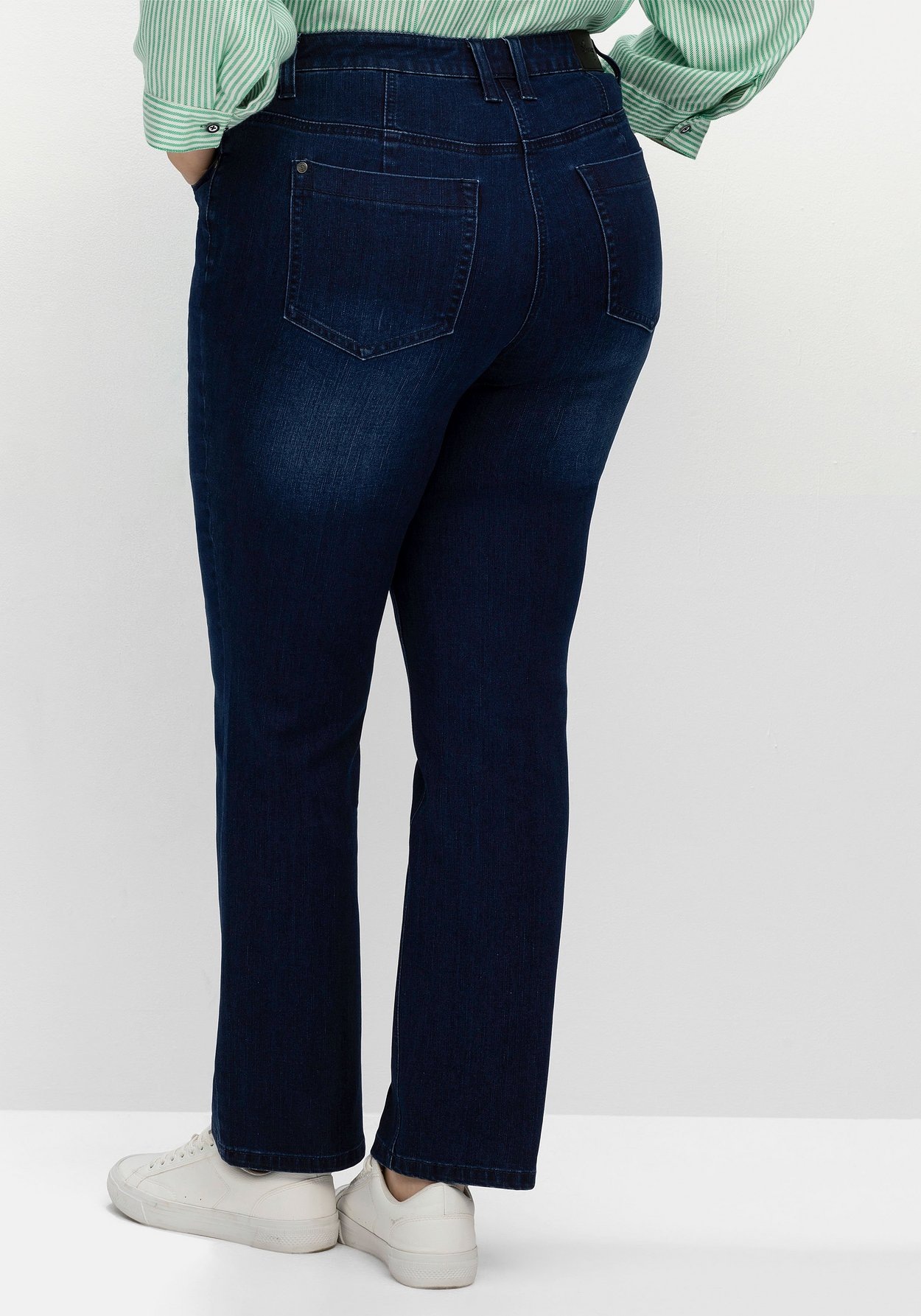 Sheego Stretch-Jeans »Jeans mit Biesen«