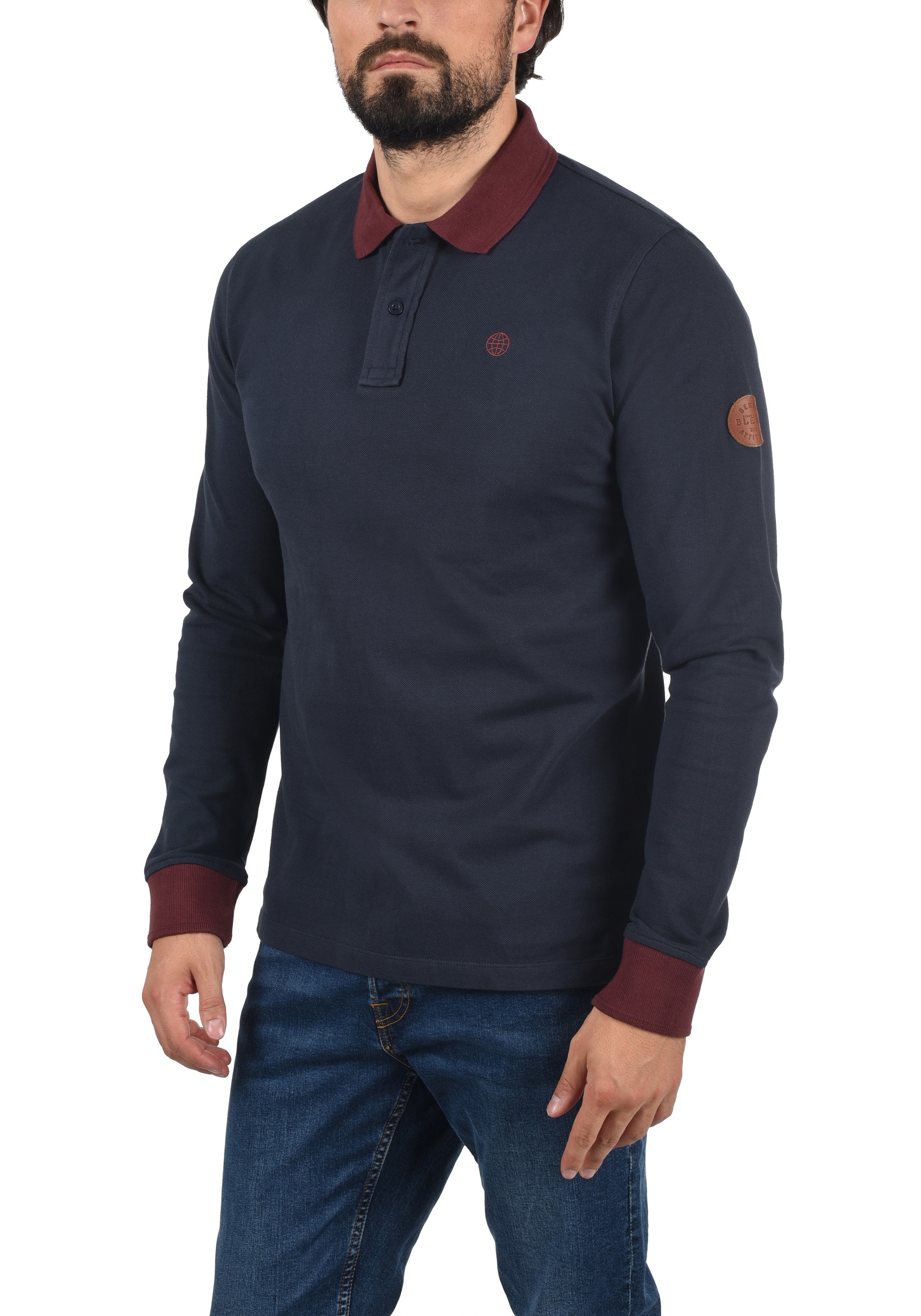 Blend Langarm-Poloshirt »Langarm-Poloshirt BHRalle«