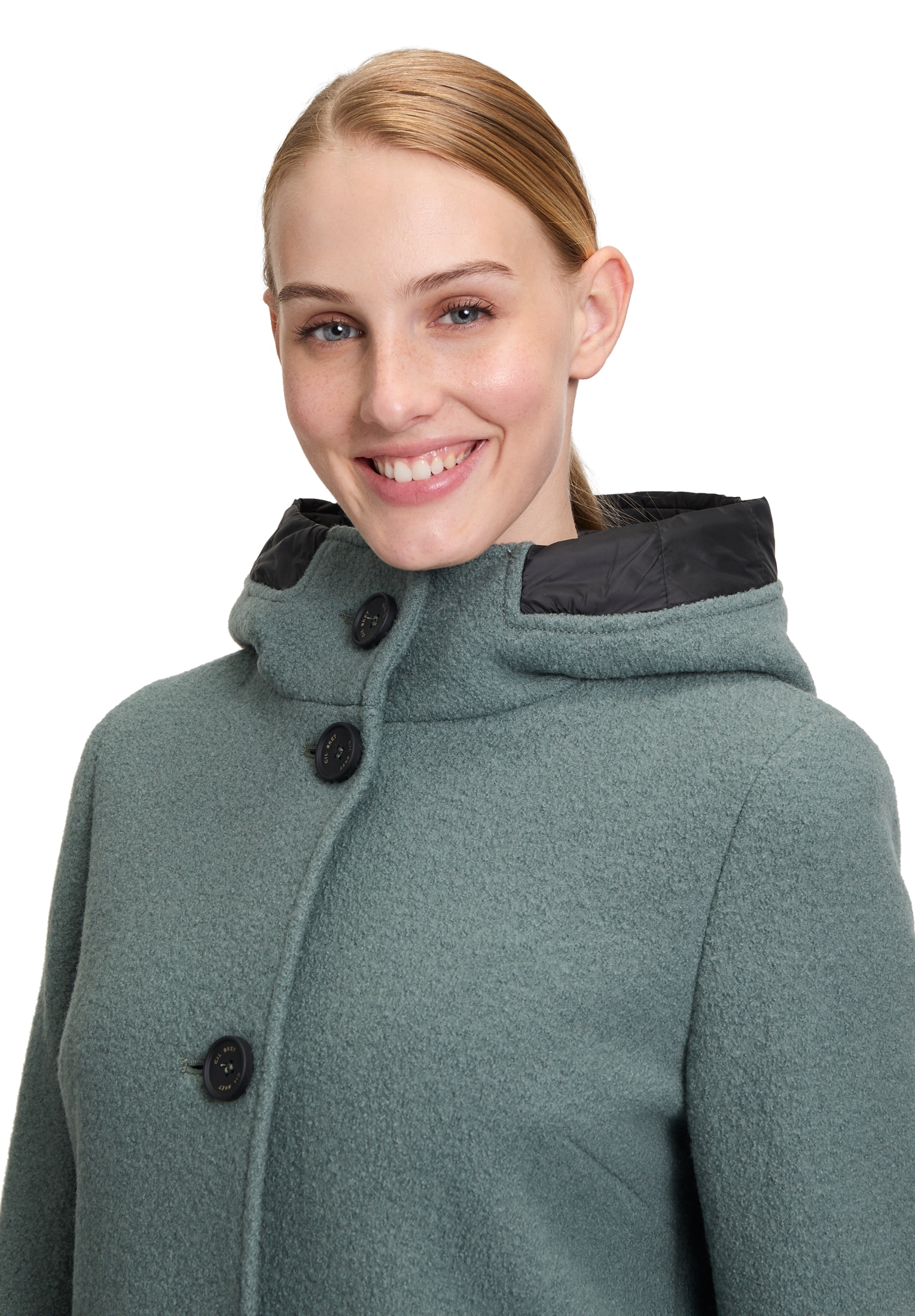 Gil Bret Wolljacke »Wolljacke mit Kapuze«