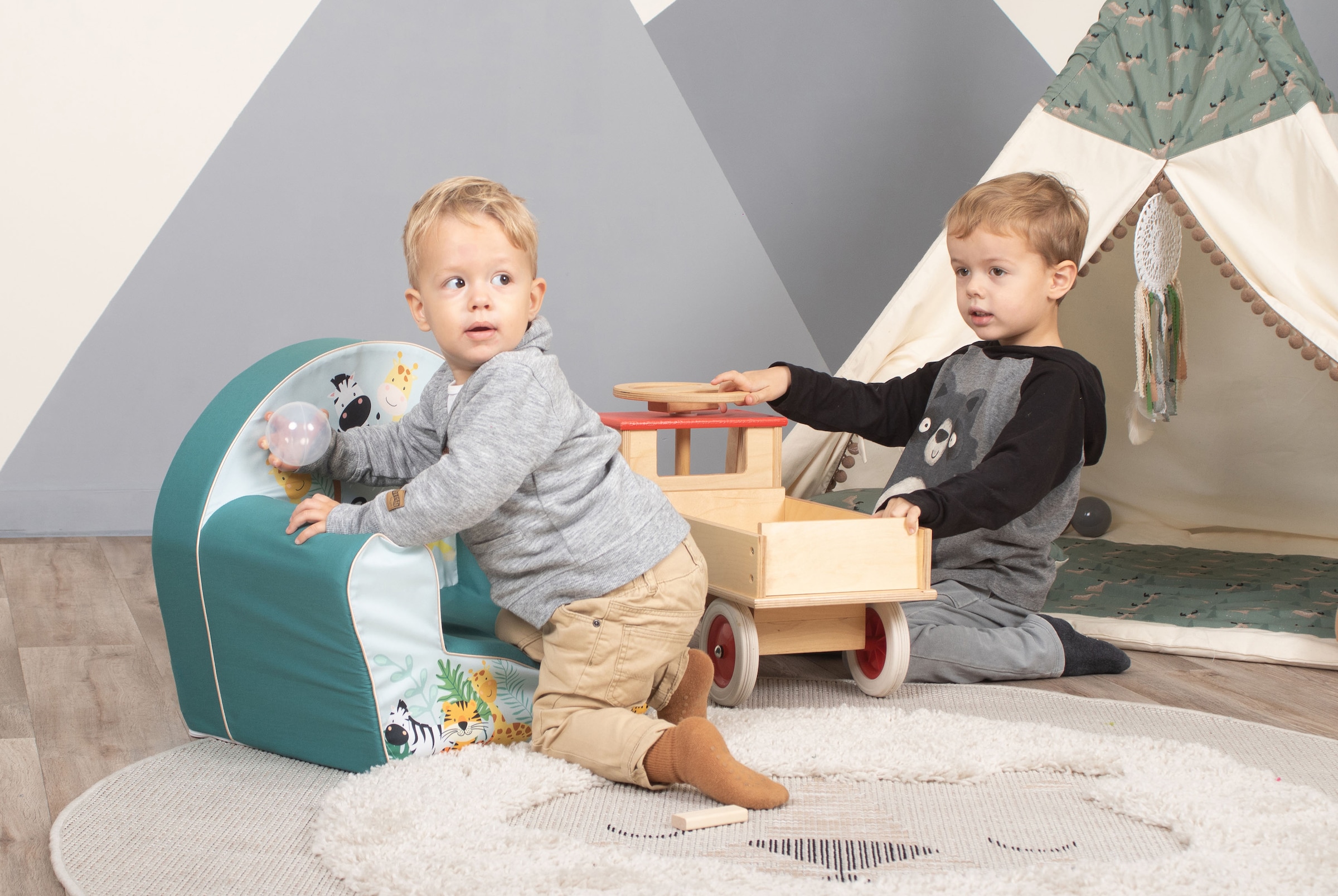 Knorrtoys® Sessel »Safari«, für Kinder; Made in Europe OTTO Online Shop | Sitzsäcke