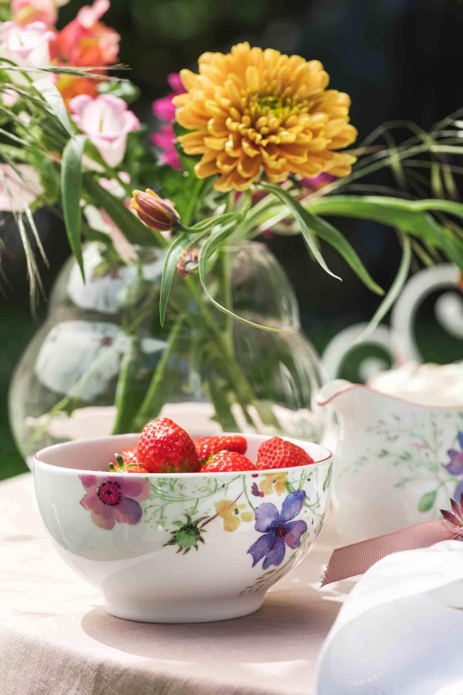 Villeroy & Boch Schale »French Bol Mariefleur Basic 510 ml 4er Set bunt«