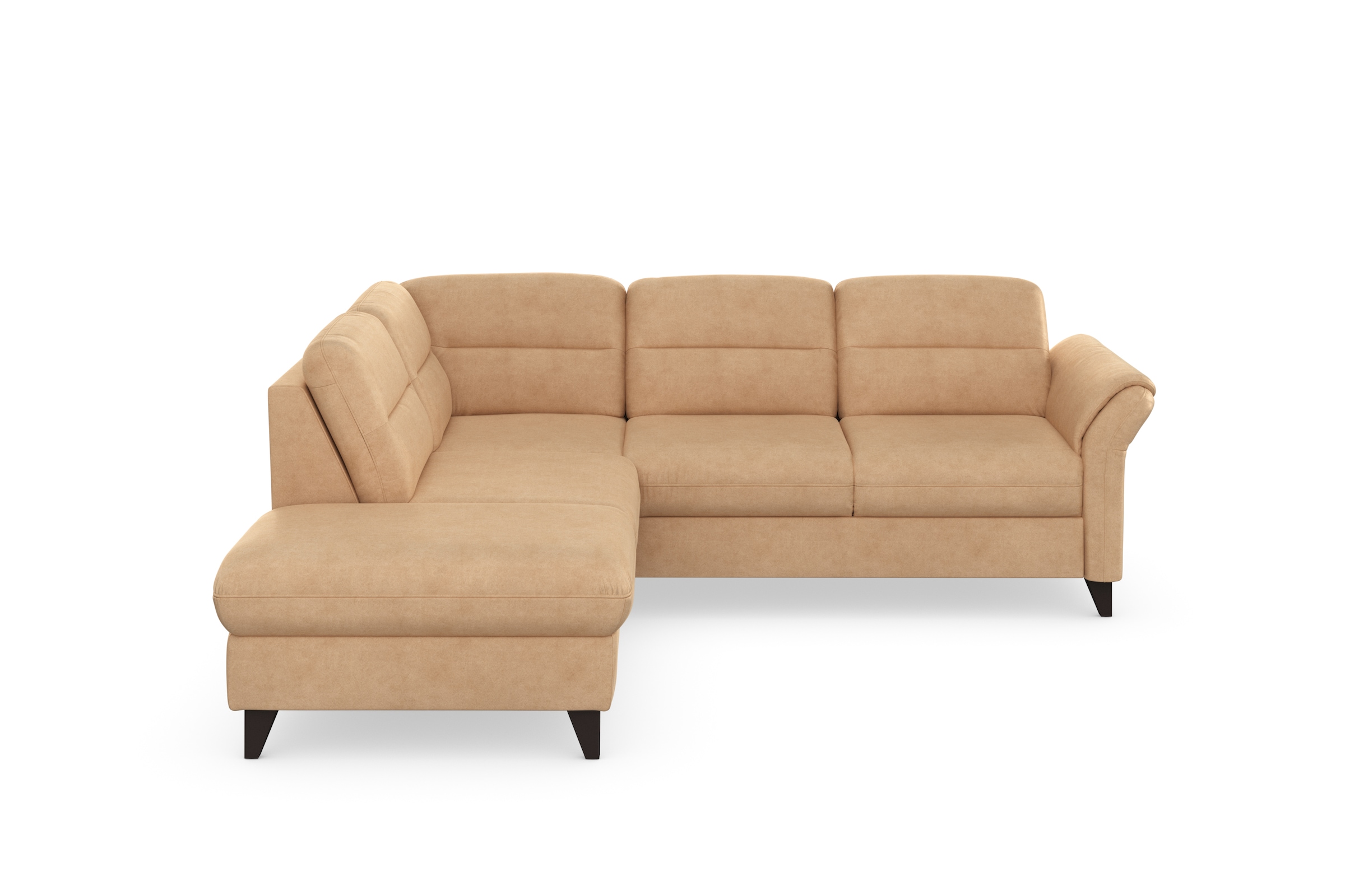 sit&more Ecksofa »Mellum L-Form« Federkern, wahlweise mit Bettfunktion, Stauraum und Armteilfunktion