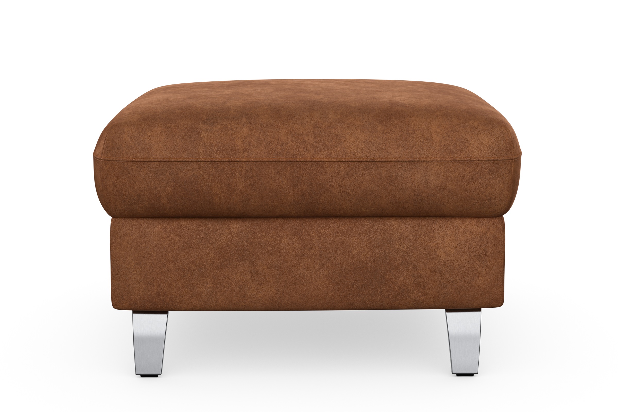 sit&more Stauraumhocker »Grenoble«, mit Stauraum und satinierten Füßen