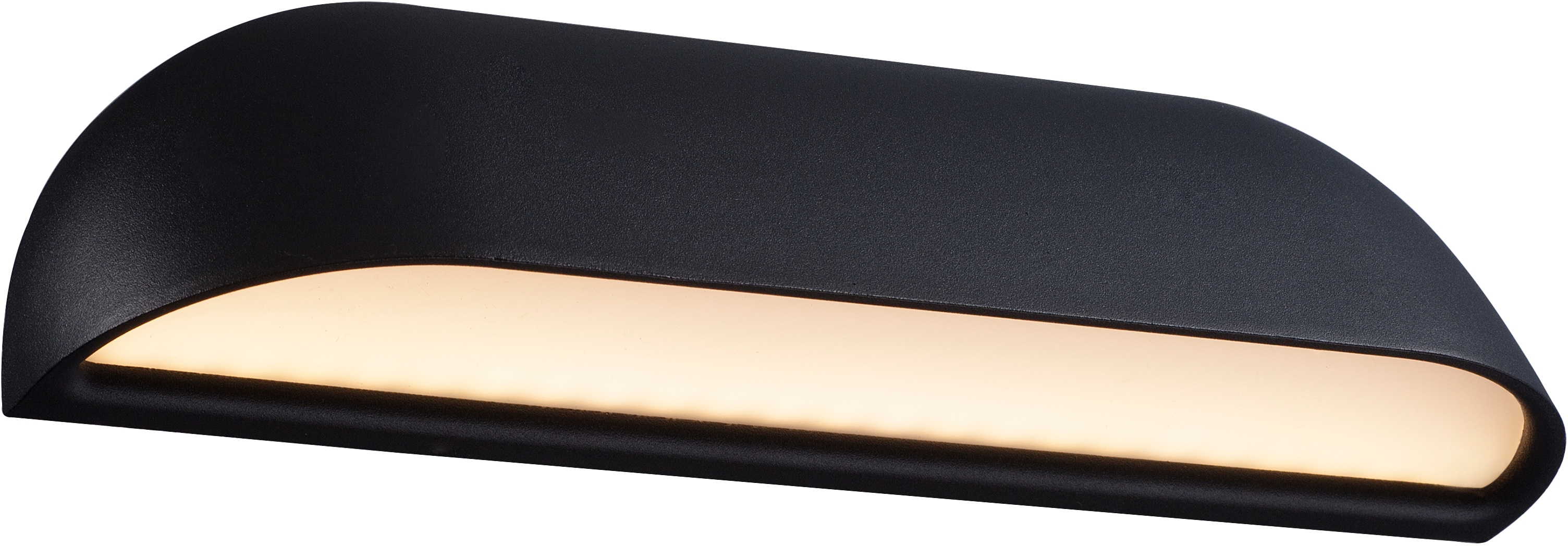 Nordlux LED Außen-Wandleuchte »Front 26« LED-Board Warmweiß in schwarz, Größe Höhe: 6,8 cm