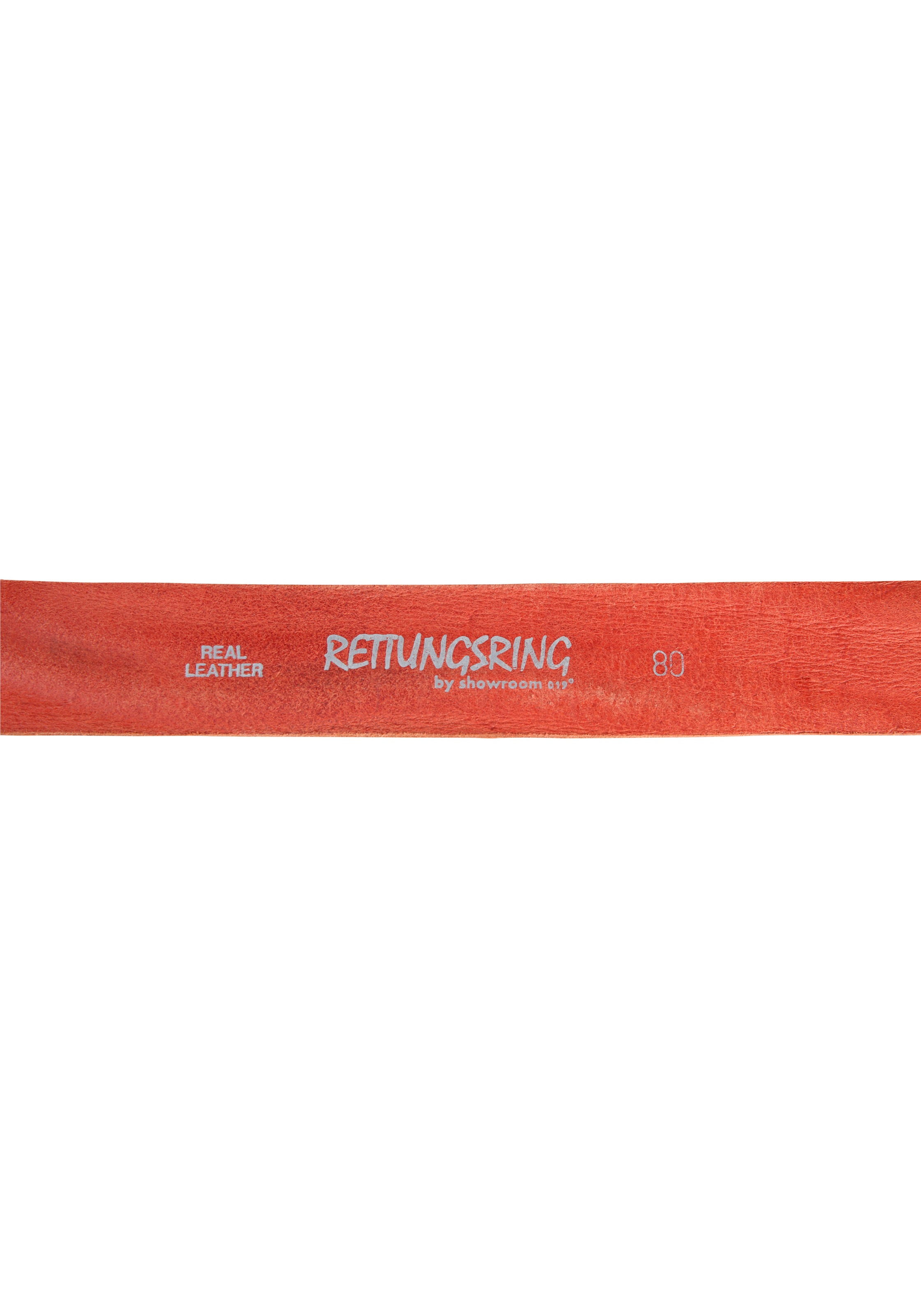 RETTUNGSRING by showroom 019° Ledergürtel, mit austauschbarer Schließe »Herz Oval«