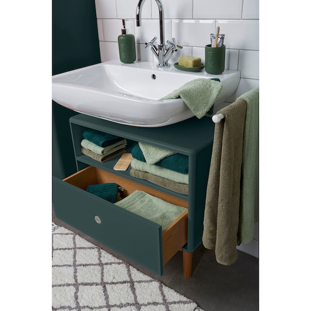 TOM TAILOR HOME Waschbeckenunterschrank »COLOR BATH«, mit Schublade, mit  Push-to-Open, mit Füßen in Eiche, Breite 65 cm online kaufen