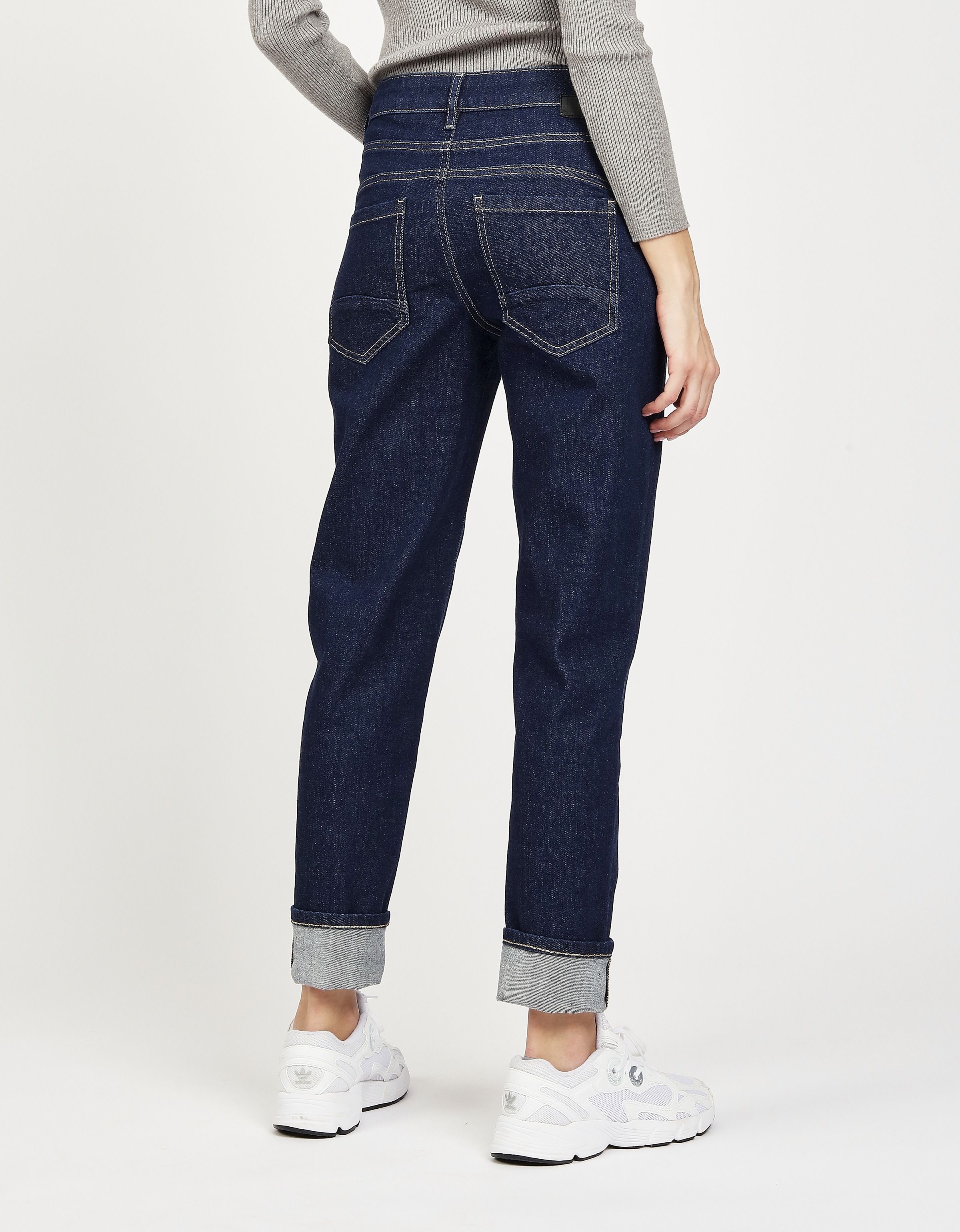 GANG 5-Pocket-Jeans »94JOLINE BOYFRIEND«, in cropped Länge