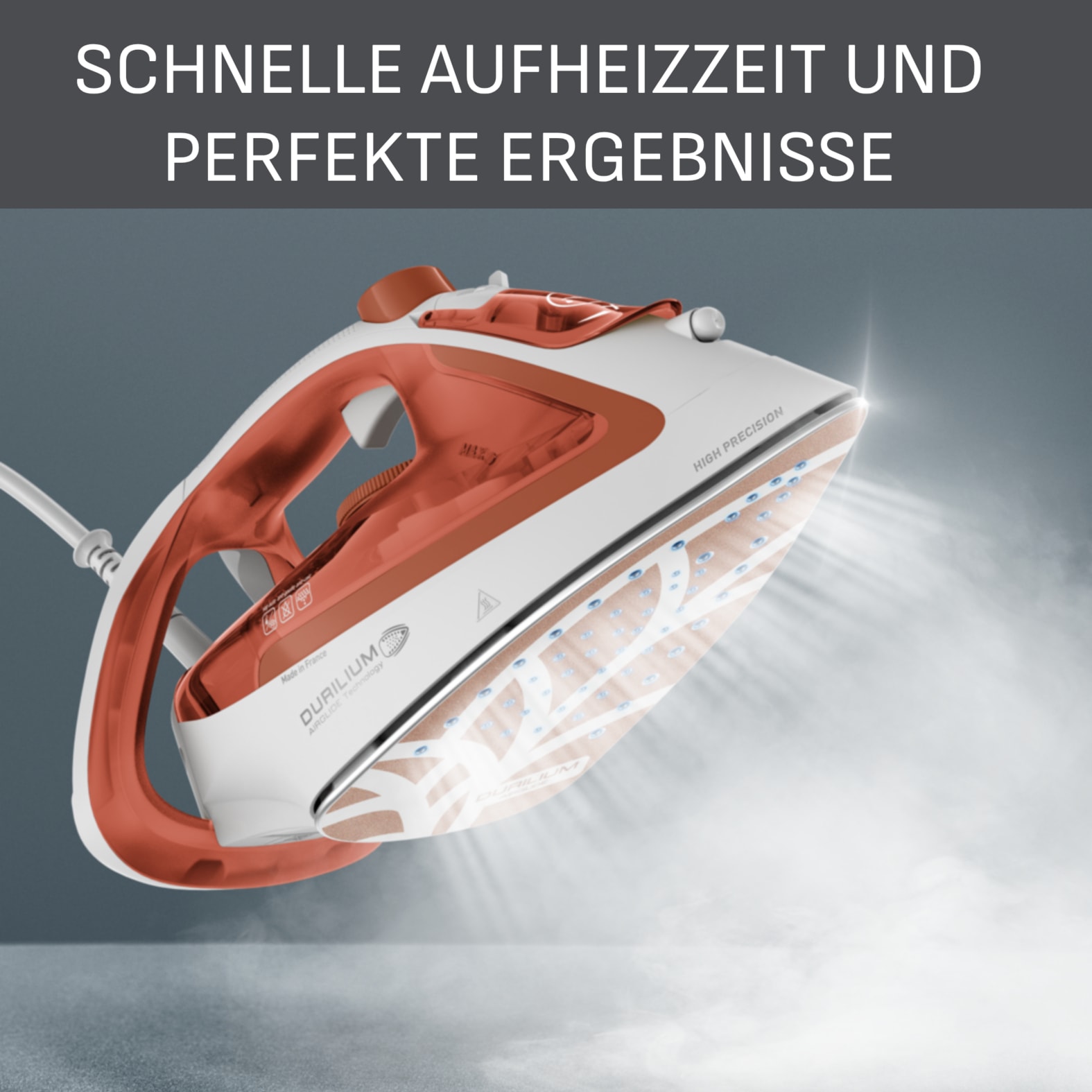 Tefal Dampfbügeleisen »Tefal FV5782 Easygliss Eco Dampfbügeleisen« 2800 W