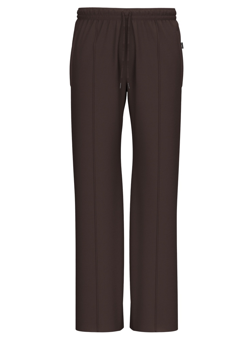 Trigema Jerseyhose »TRIGEMA Freizeithose mit weitem Bein und Elastikbund«