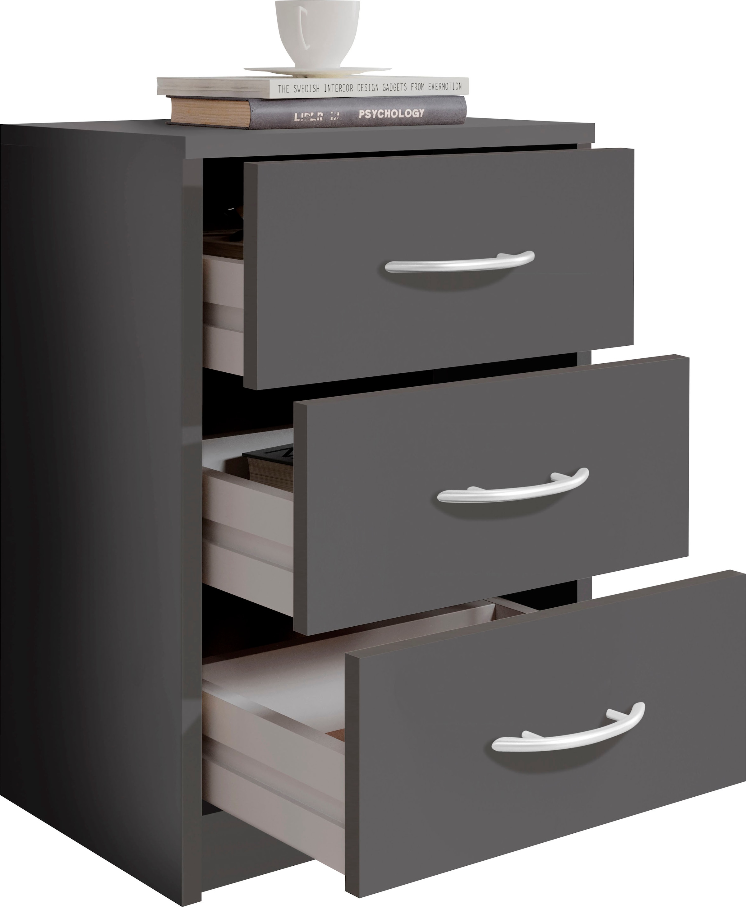 Schlafkontor Nachttisch »Pepe« mit 3 Schubkästen