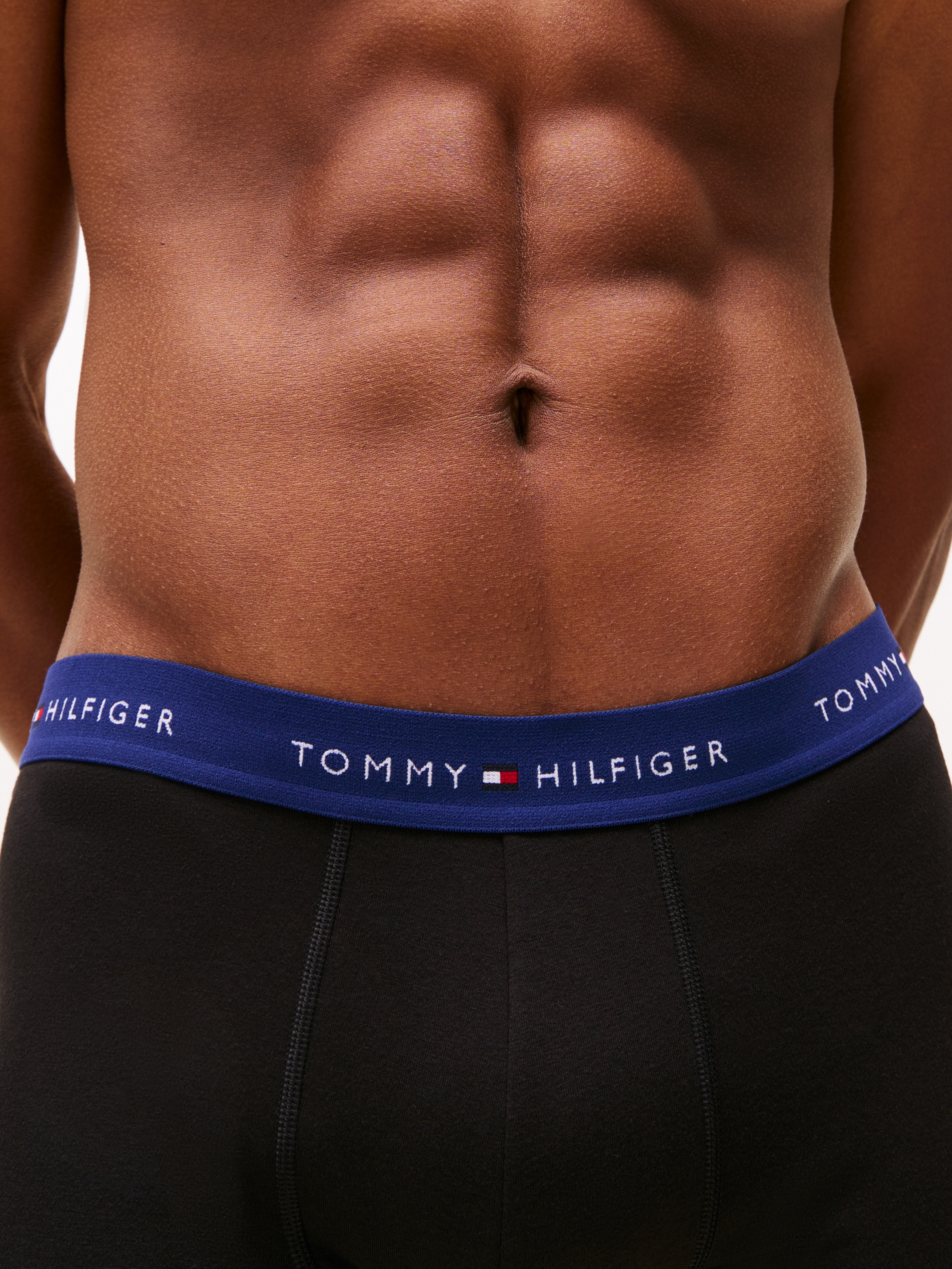 Tommy Hilfiger Underwear Trunk »3P WB TRUNK«, (Packung, 3 St., 3er-Pack), mit Logo-Elastikbund