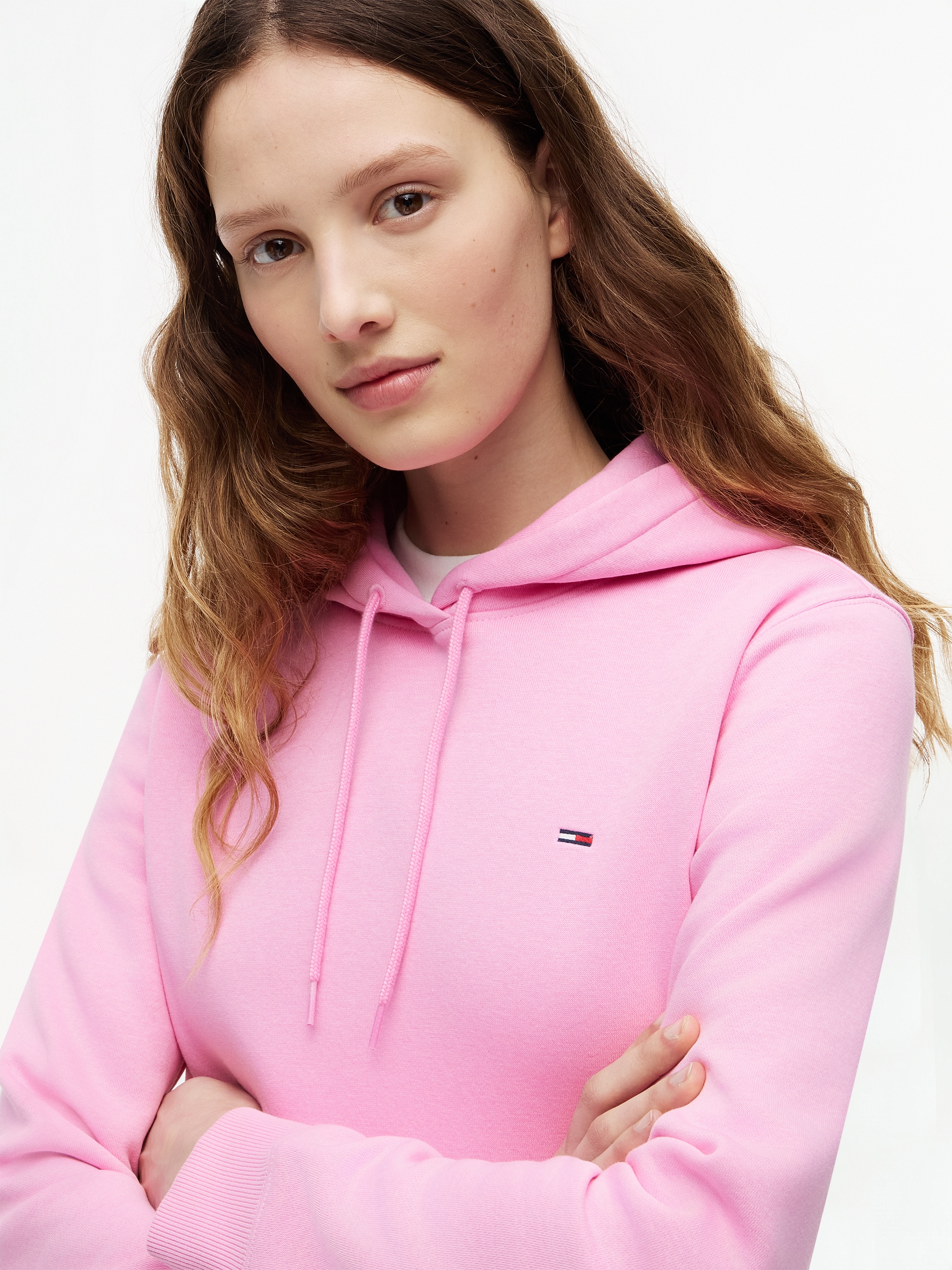 Tommy Jeans Kapuzensweatshirt »TJW REG S FLAG HOODIE«, Baumwollmischung
