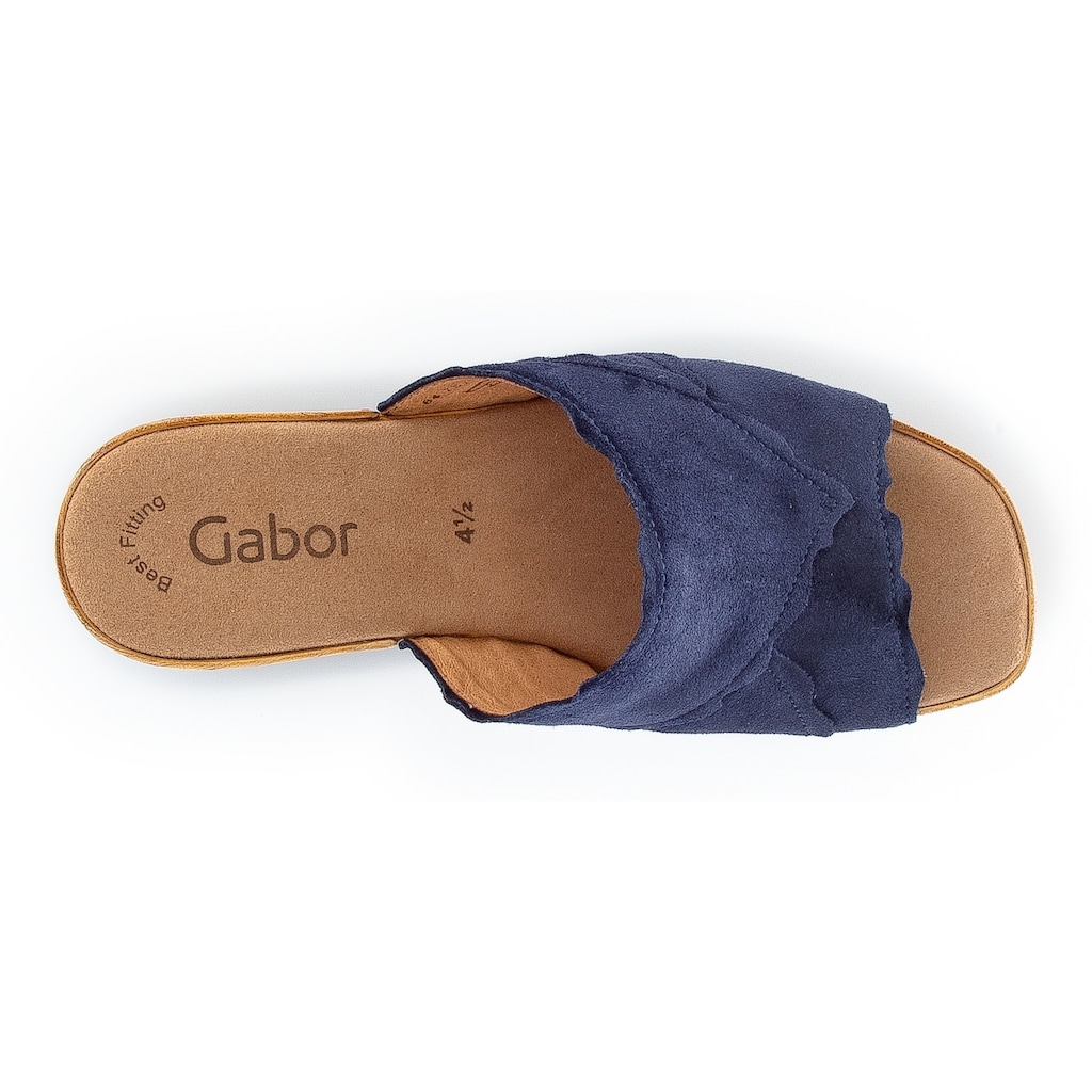 Gabor Pantolette, mit glänzenden Nieten