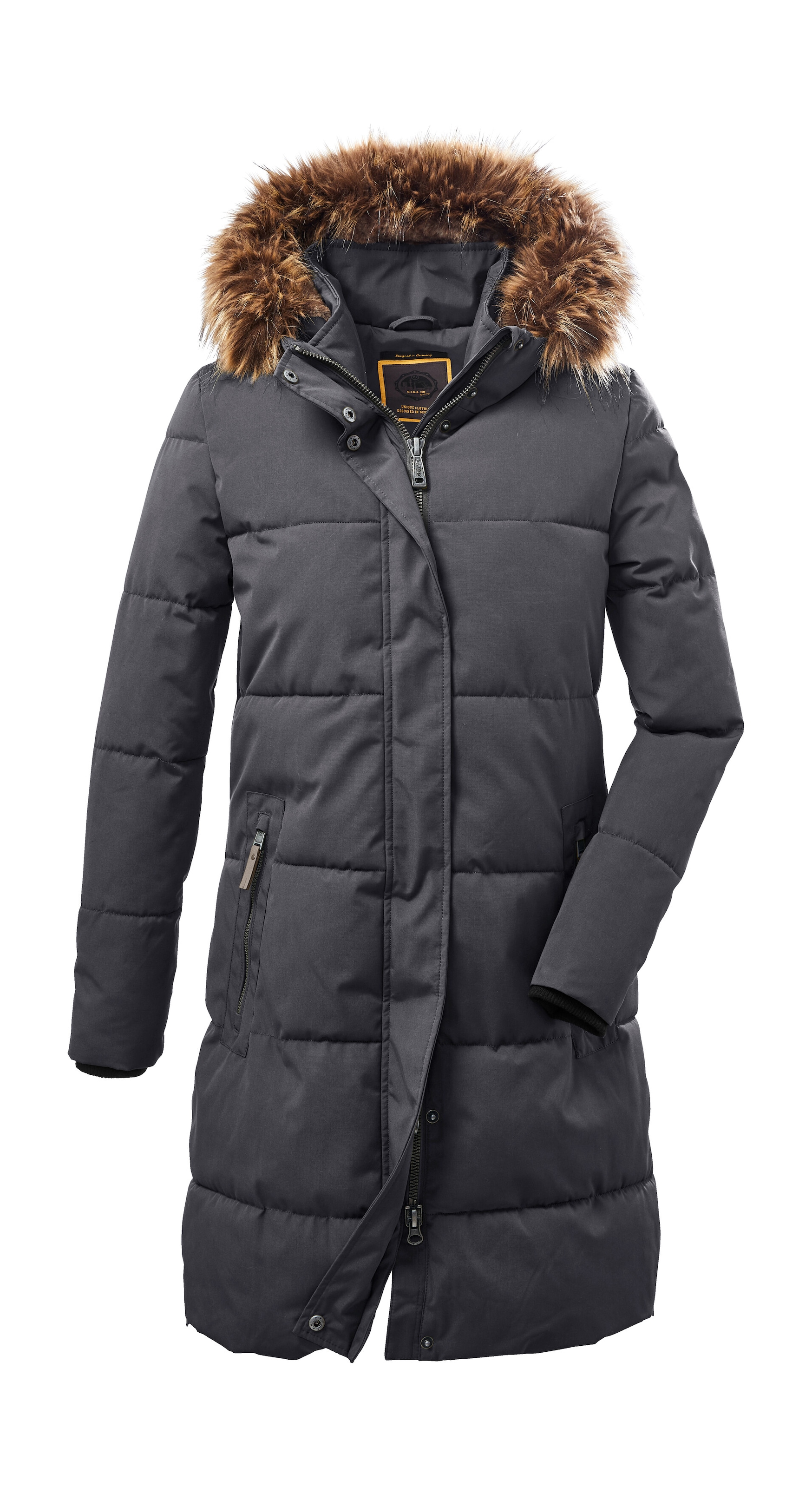 G.I.G.A. DX by killtec Steppmantel »GW 18 WMN QLTD PRK« wasserabweisend, abnehmbares Kunstfell