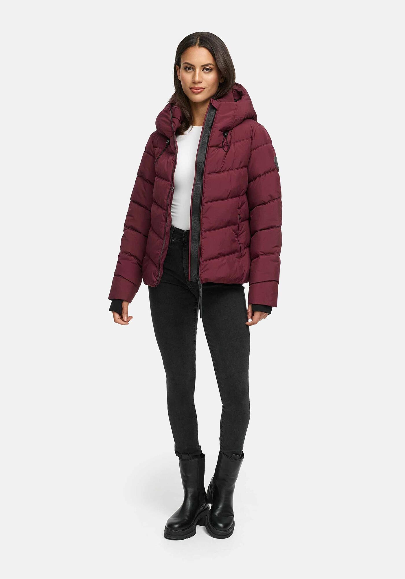 Marikoo Winterjacke »Marikoo Yukanii Damen Winterjacke Steppjacke N114«