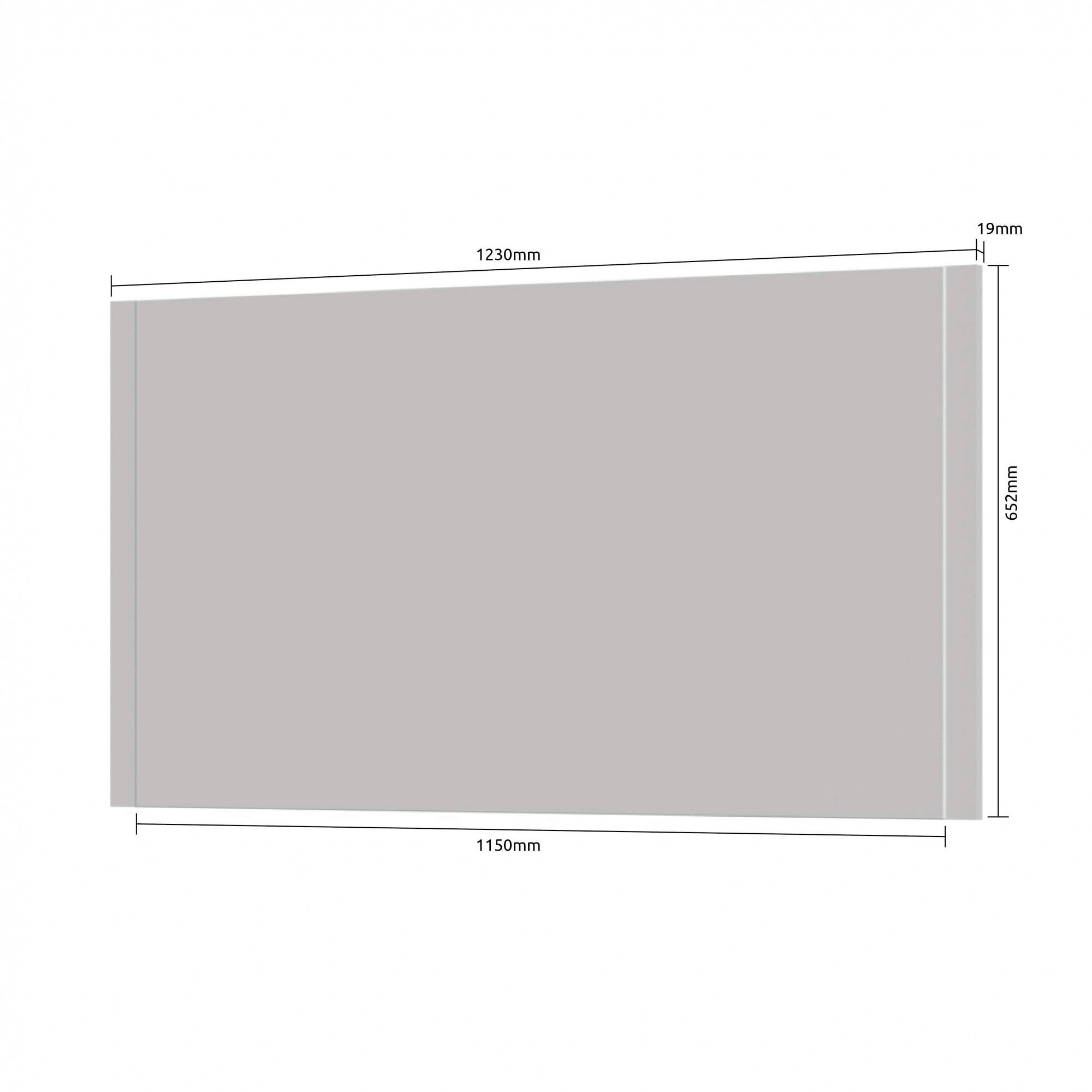 Home affaire Wandspiegel »Gala, 123x65cm«, FSC®-zertifizierter Holzwerkstoff, melaminbeschichtet, pflegeleicht