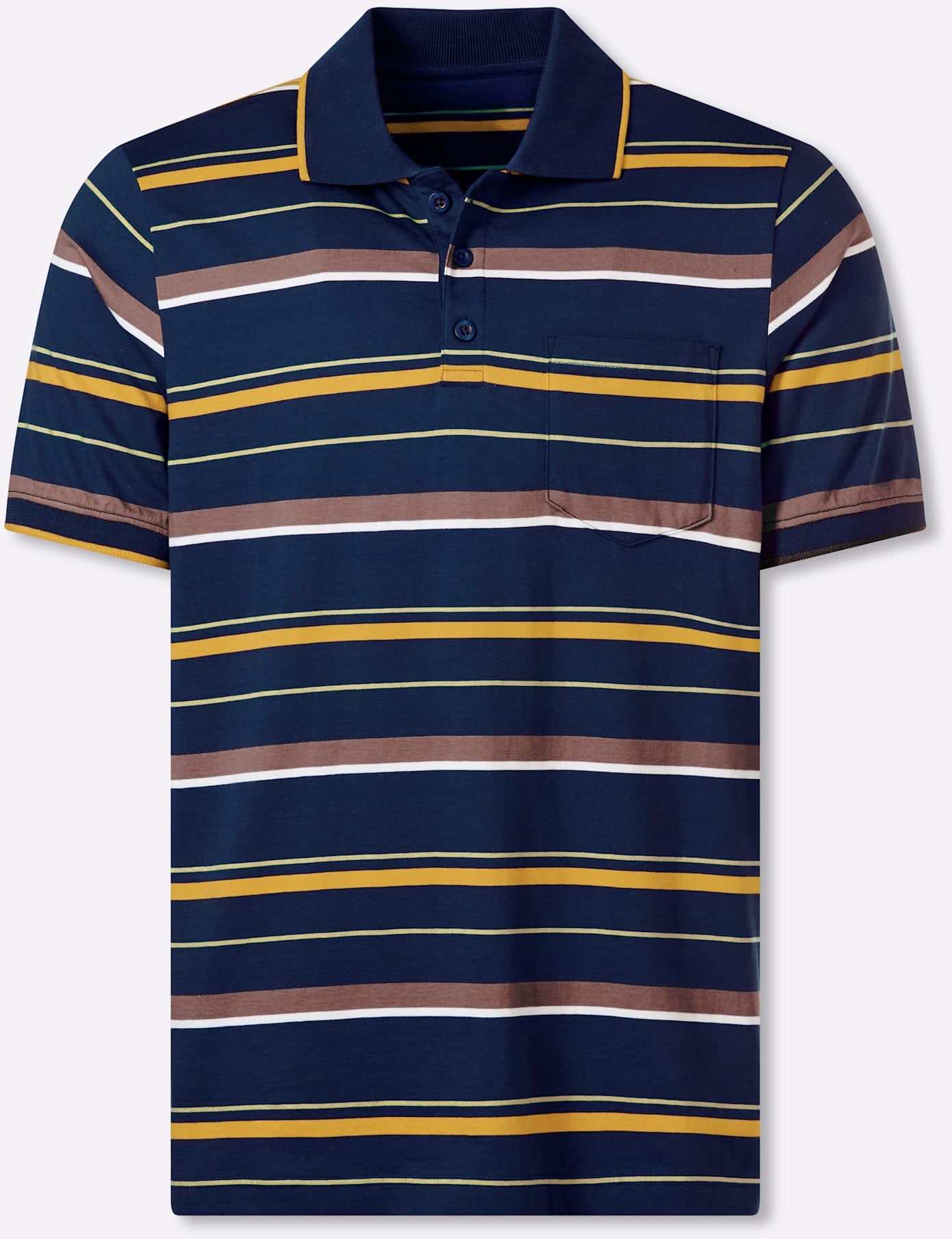 Marco Donati Kurzarmshirt »Kurzarm-Poloshirt« 1 tlg.