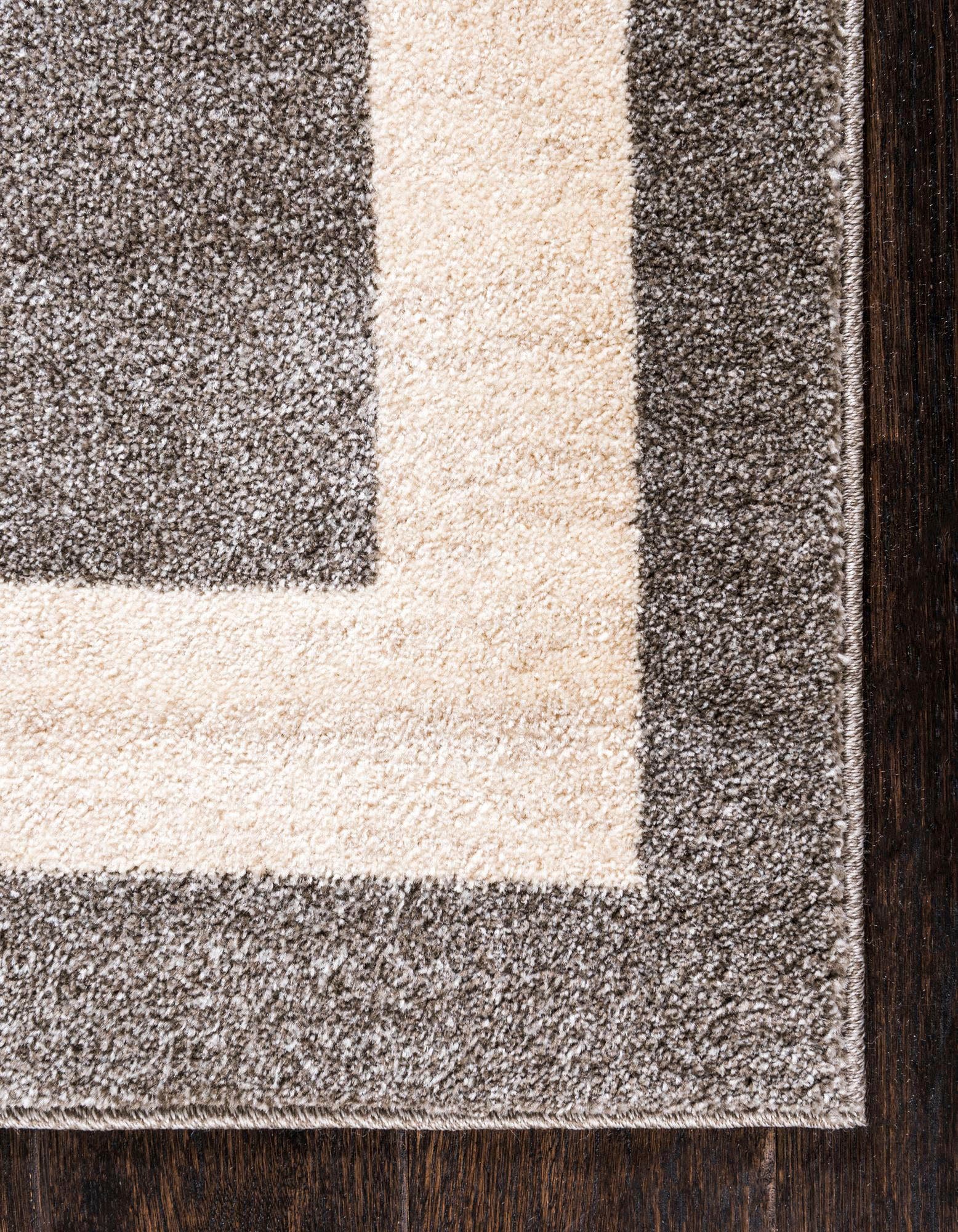 Myflair Möbel & Accessoires Teppich »Good Times Lagerräumung«, rechteckig, 13 mm Höhe, Kurzflor, gewebt, melierte Optik, mit Bordüre