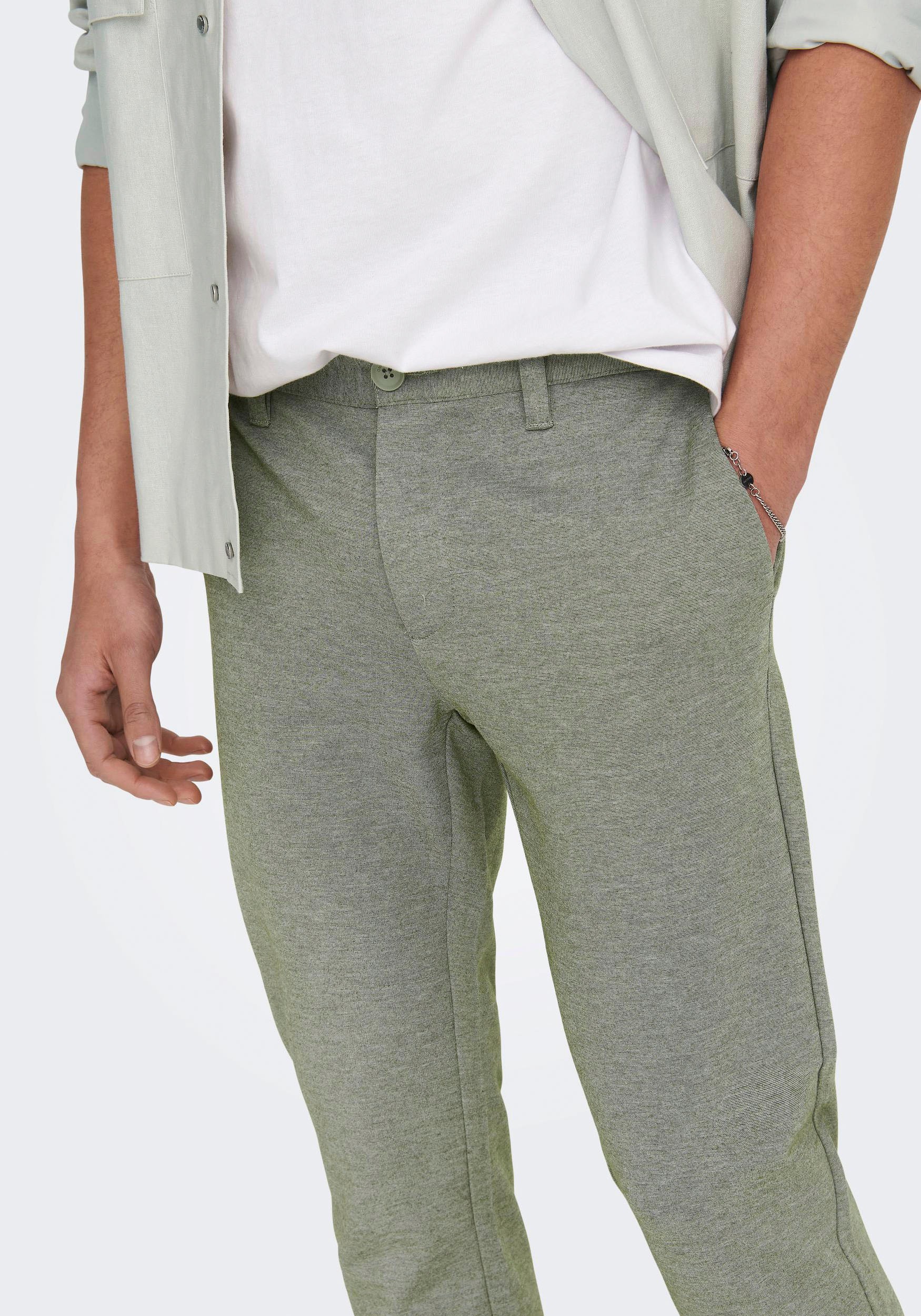 ONLY & SONS Chinohose, mit geschlossenen Gesäßtaschen