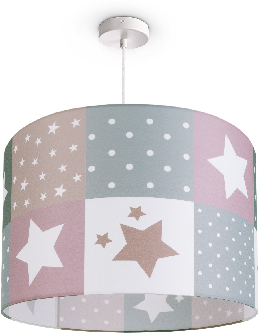 Kinderzimmer Lampe Pendelleuchte Paco Home OTTO »Cosmo LED Motiv bei Sternen Deckenlampe 1 flammig-flammig, E27 345«, Kinderlampe
