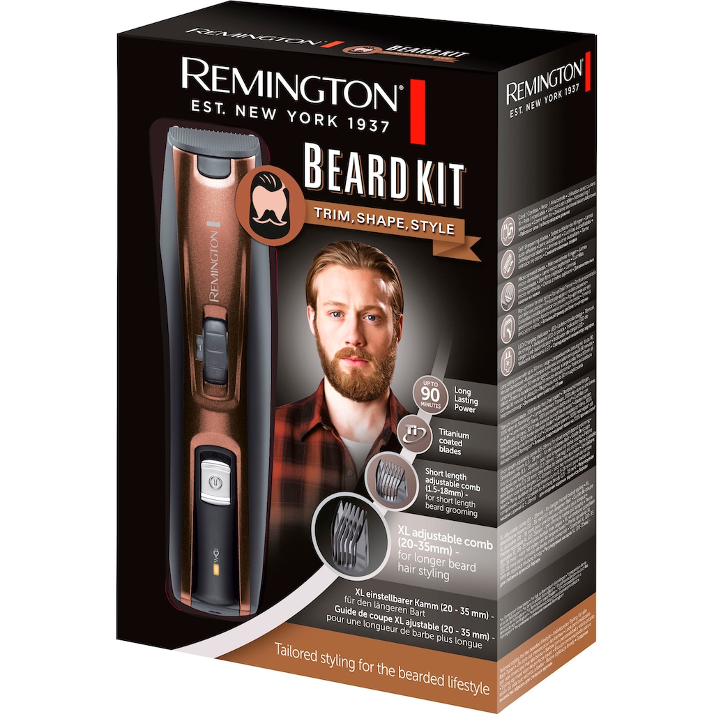 Remington Gesichtshaarrasierer »Beard-Kit MB4046«, 3 St. Aufsätze