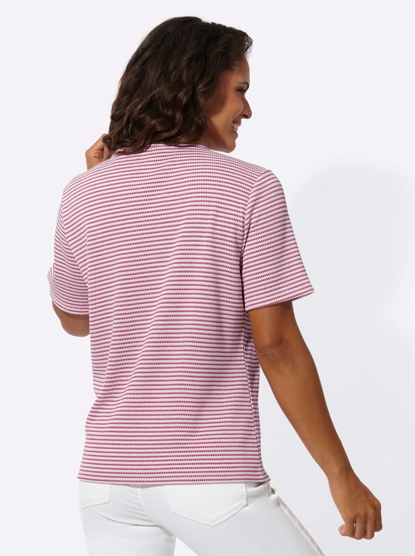 Casual Looks Kurzarmshirt »Shirt«, (1 tlg.)