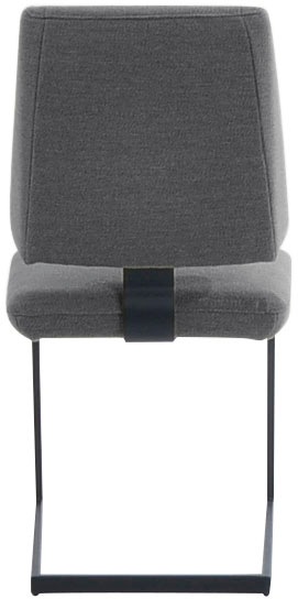 K+W Komfort & Wohnen Freischwinger »Longbeach« () 1 Stk.mit Gestell und Abstandshalter in Metall schwarz Struktur, Sitzkomfort