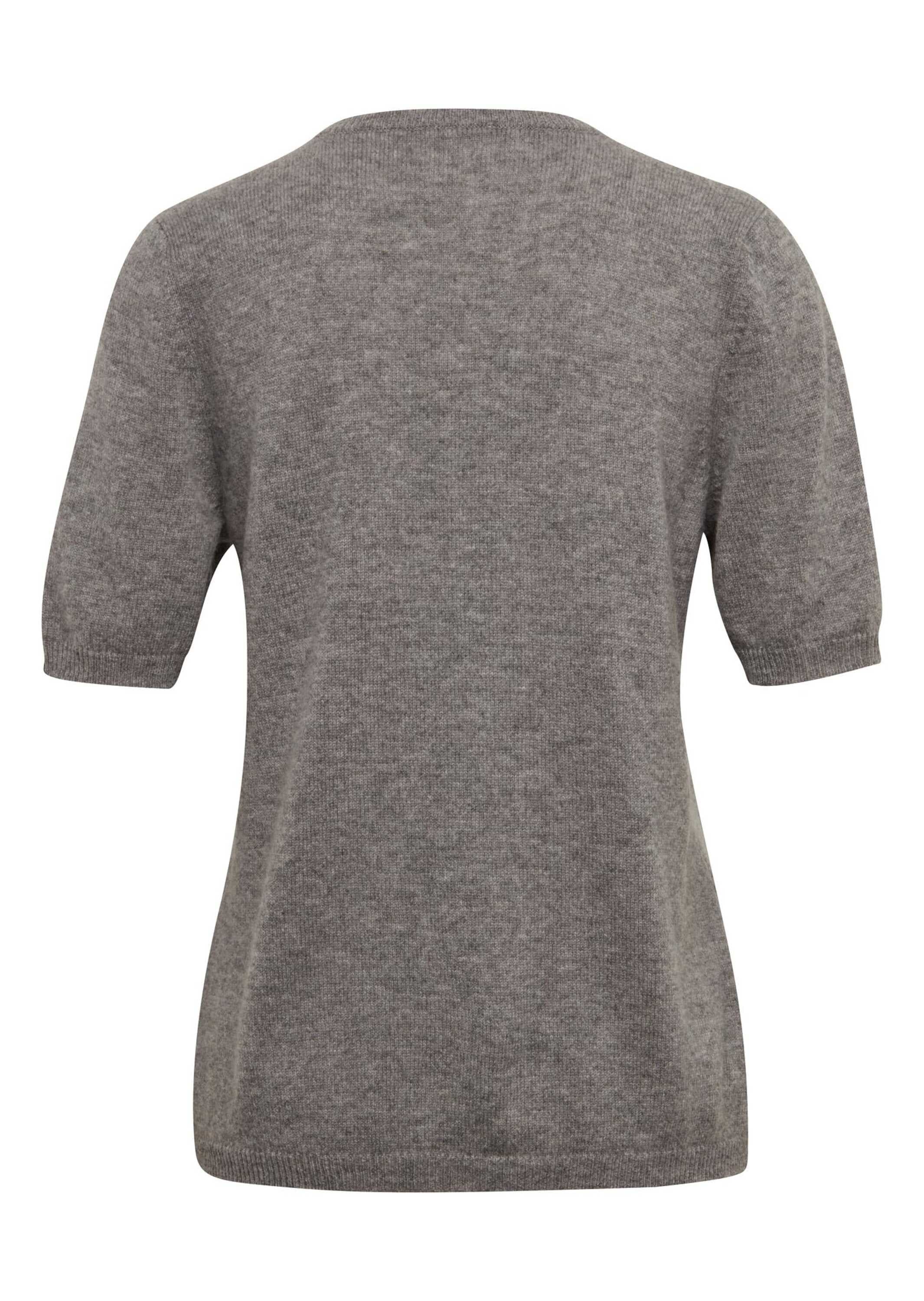 GOLDNER Kurzarmpullover »Kaschmirpullover mit Rundhals Halbarmpullover mit Rundhals aus Kaschmir«