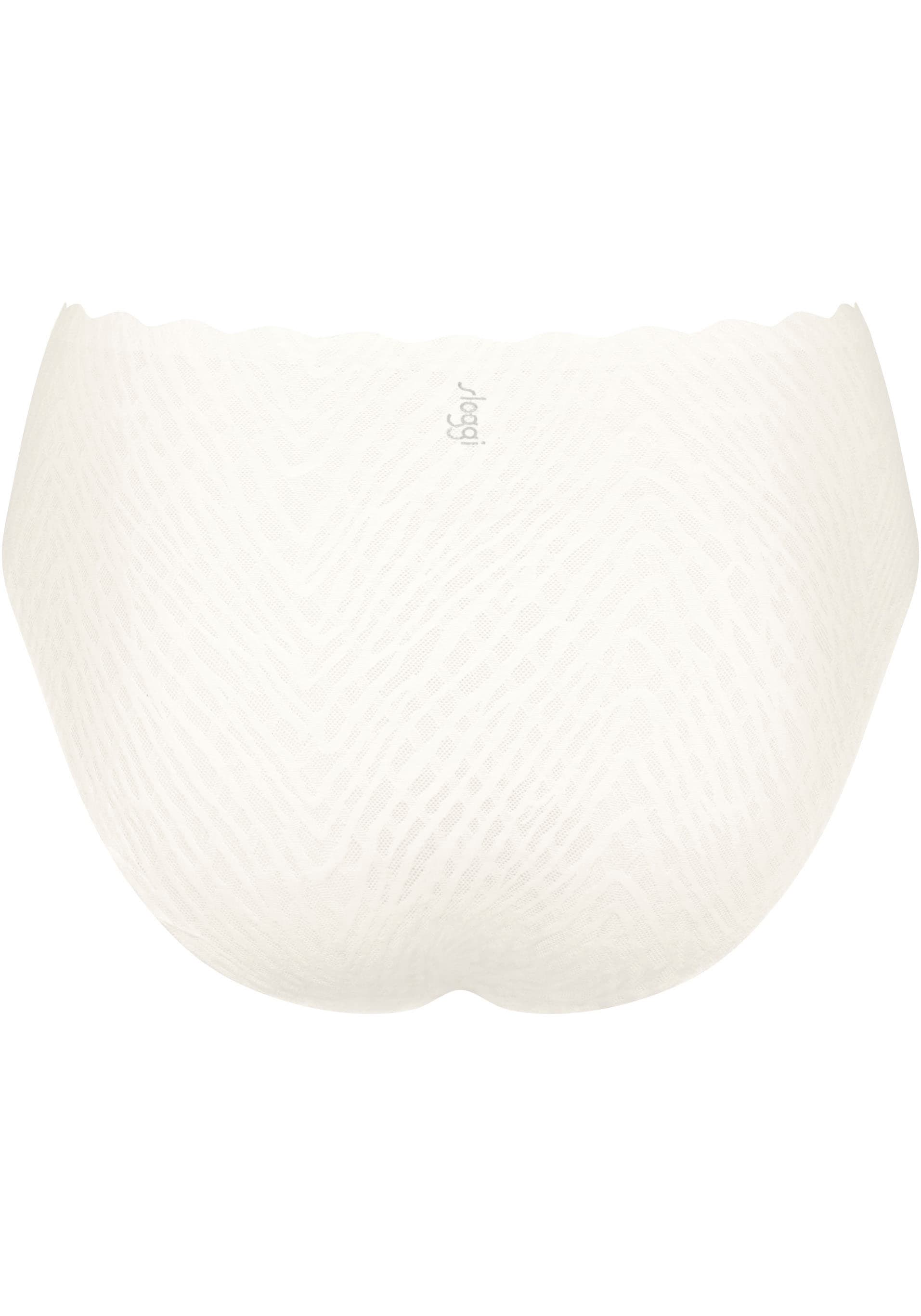 sloggi Slip »ZERO Feel Bliss High leg«, nahtlos mit Spitzenoptik
