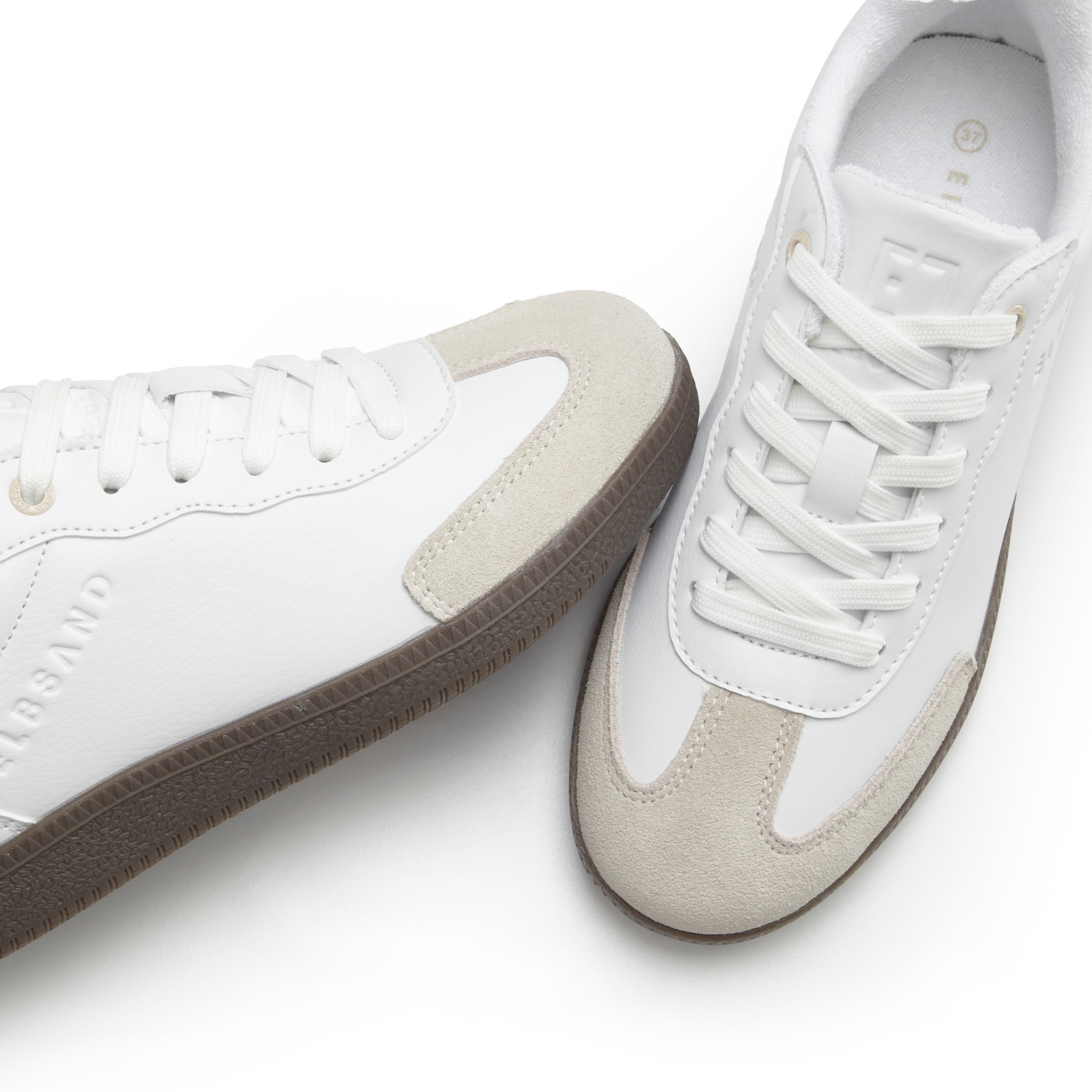 Elbsand Sneaker »Freizeitschuh, Schnürschuh, Turnschuh, Retro Sneaker«  Schnürhalbschuh mit Lederanteil im modernen Retro Look