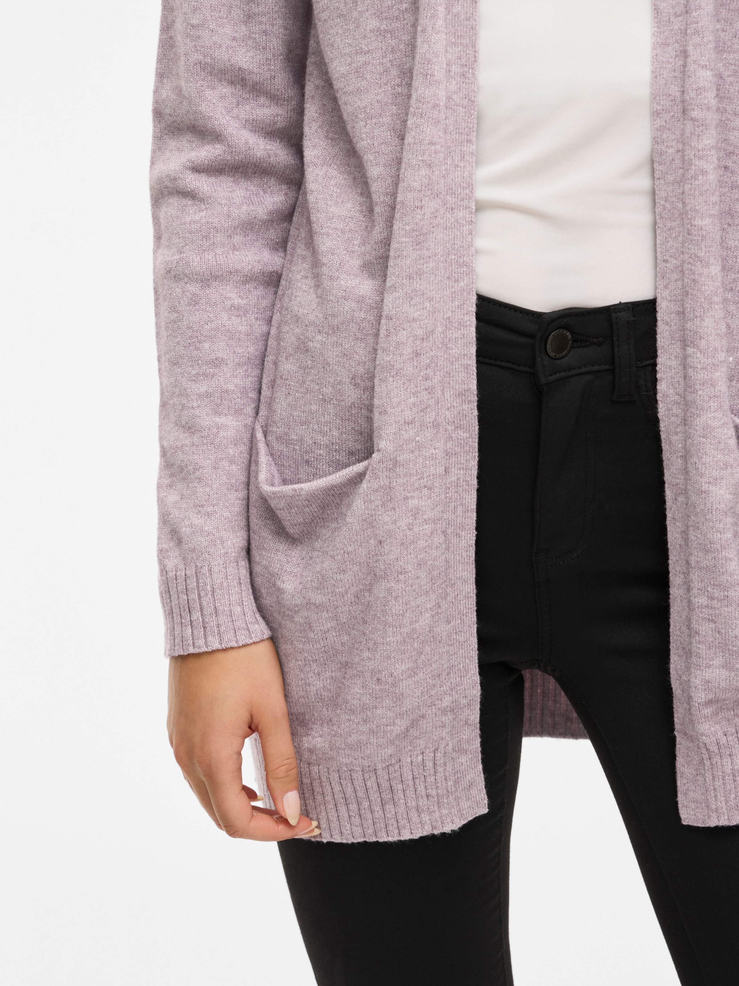 Vila Strickjacke »VIRIL OPEN L/S KNIT CARDIGAN - NOOS«