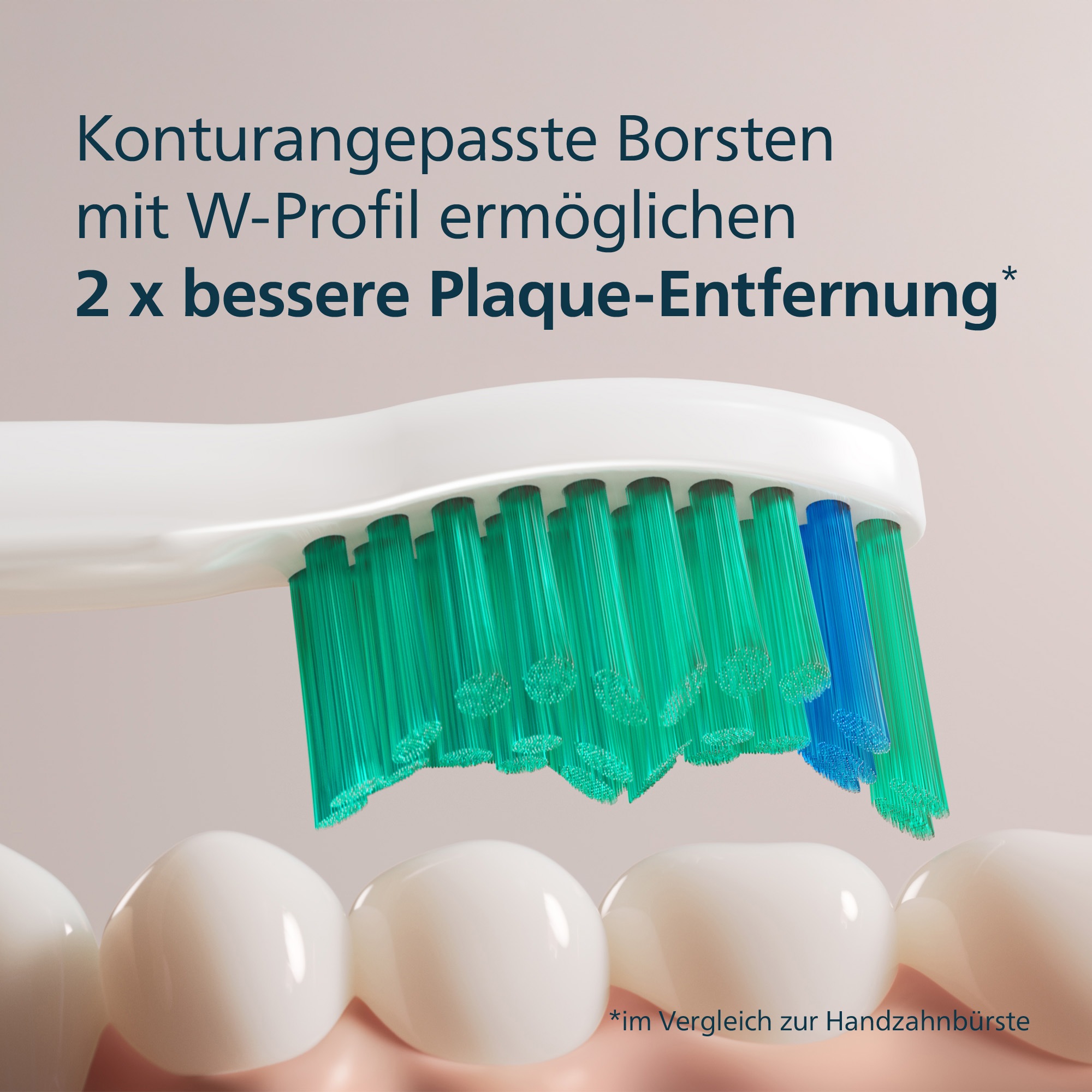 Philips Sonicare Aufsteckbürsten »C1 ProResults HX6016/87«, aufsteckbar, mit Schalltechnologie, Standardgröße
