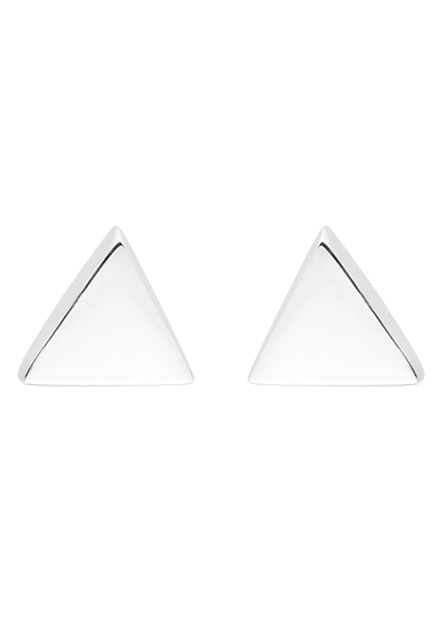 Elli Paar Ohrstecker »Ohrringe Dreieck Geo Minimal Basic Filigran 925 Silber«