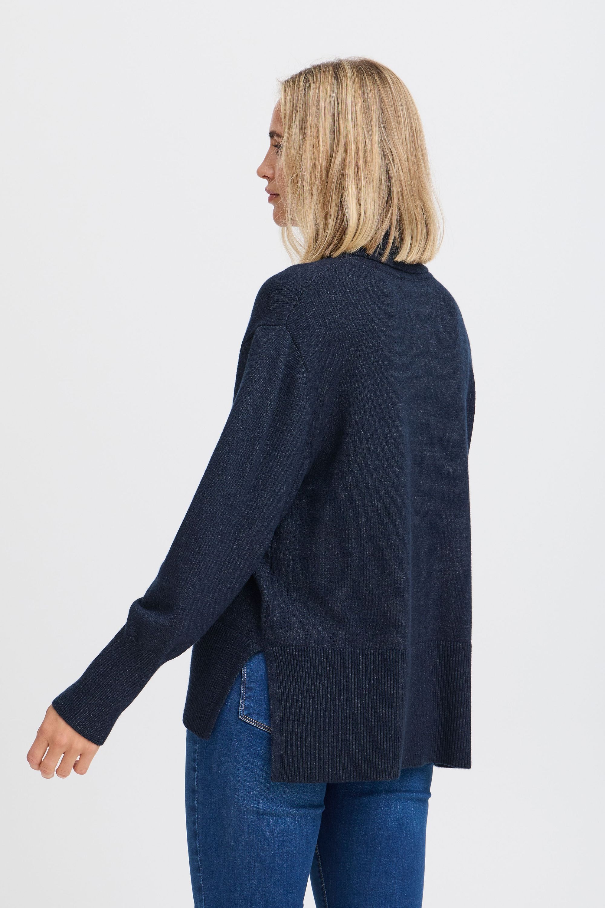 Pulz Jeans Strickfleece-Pullover »Strickpullover PZSTEFFI Roll Neck«
