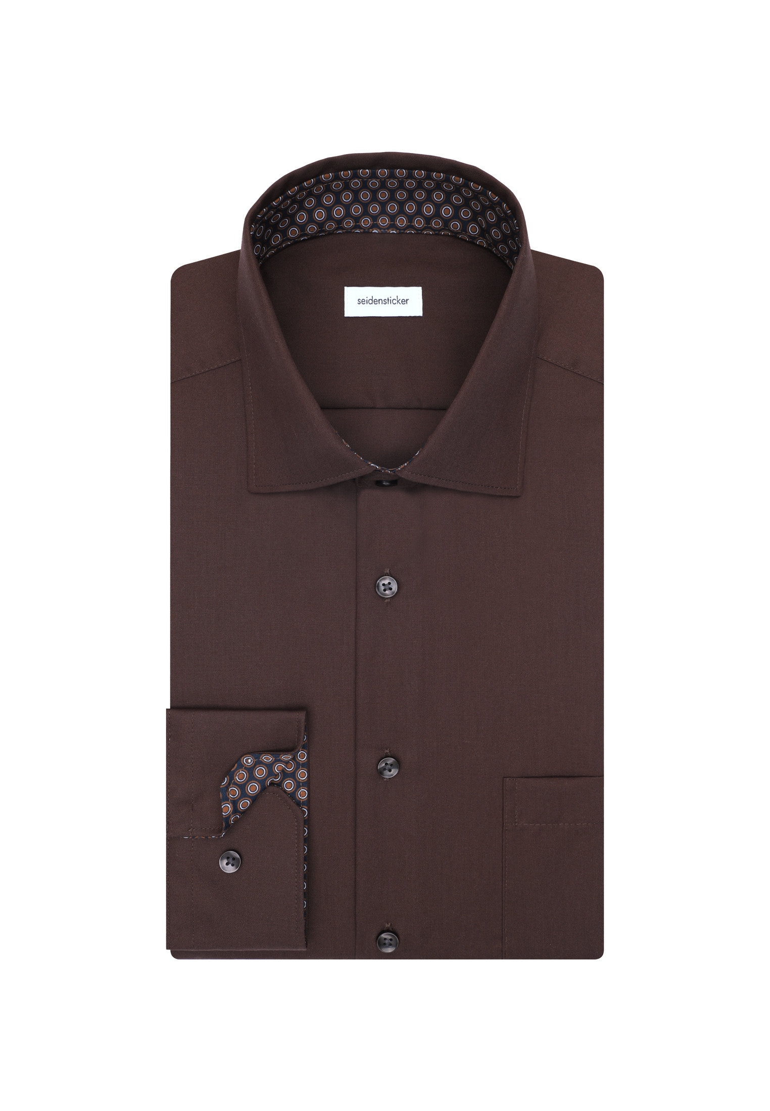 seidensticker Businesshemd »Schwarze Rose«, Comfort 1/1 Kentkragen Uni
