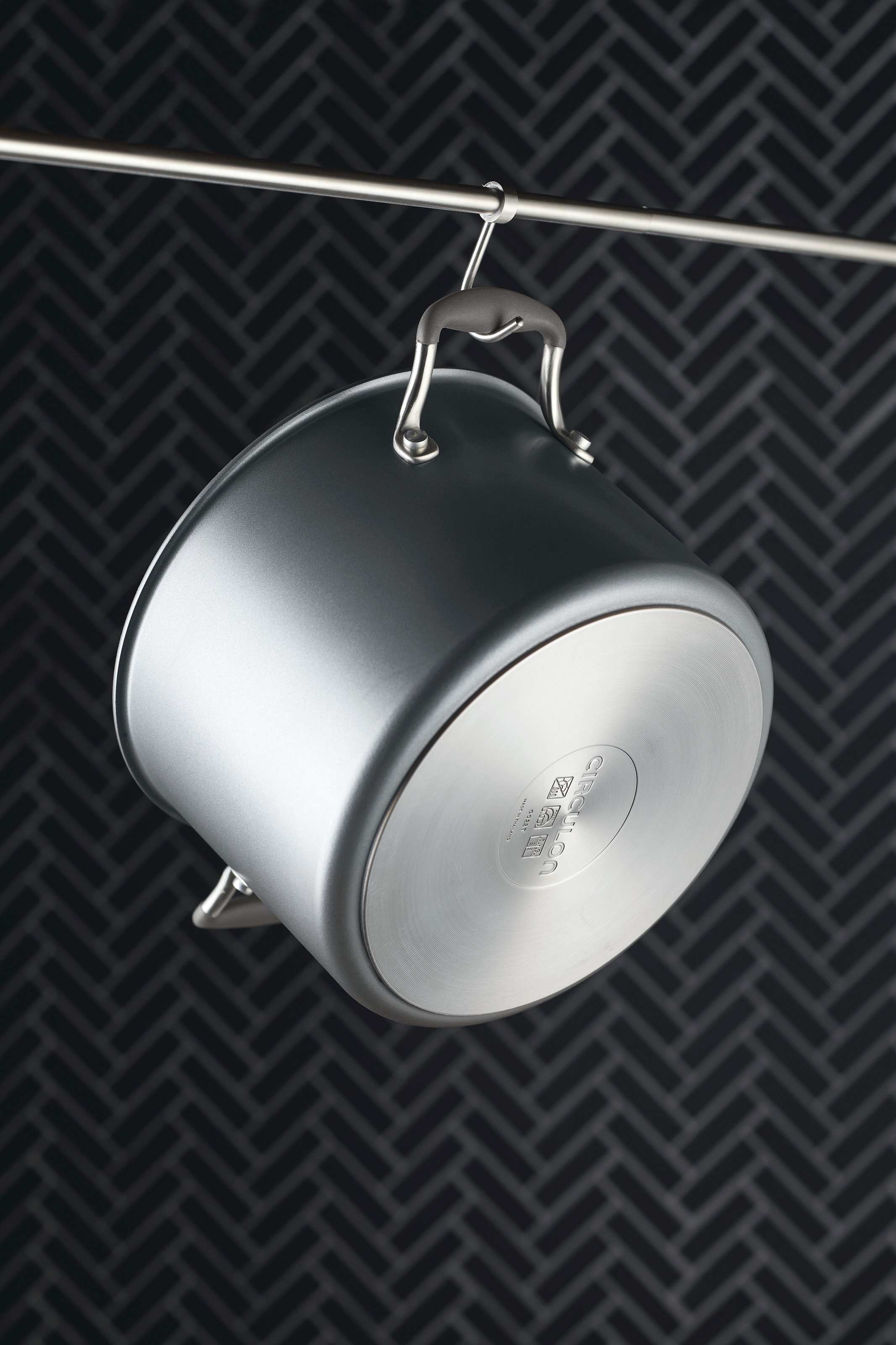 Circulon Kochtopf »Circulon A1 Kochtopf, 24 cm, 7,6 Liter« 1 Stk. tlg. Aluminium | Edelstahl