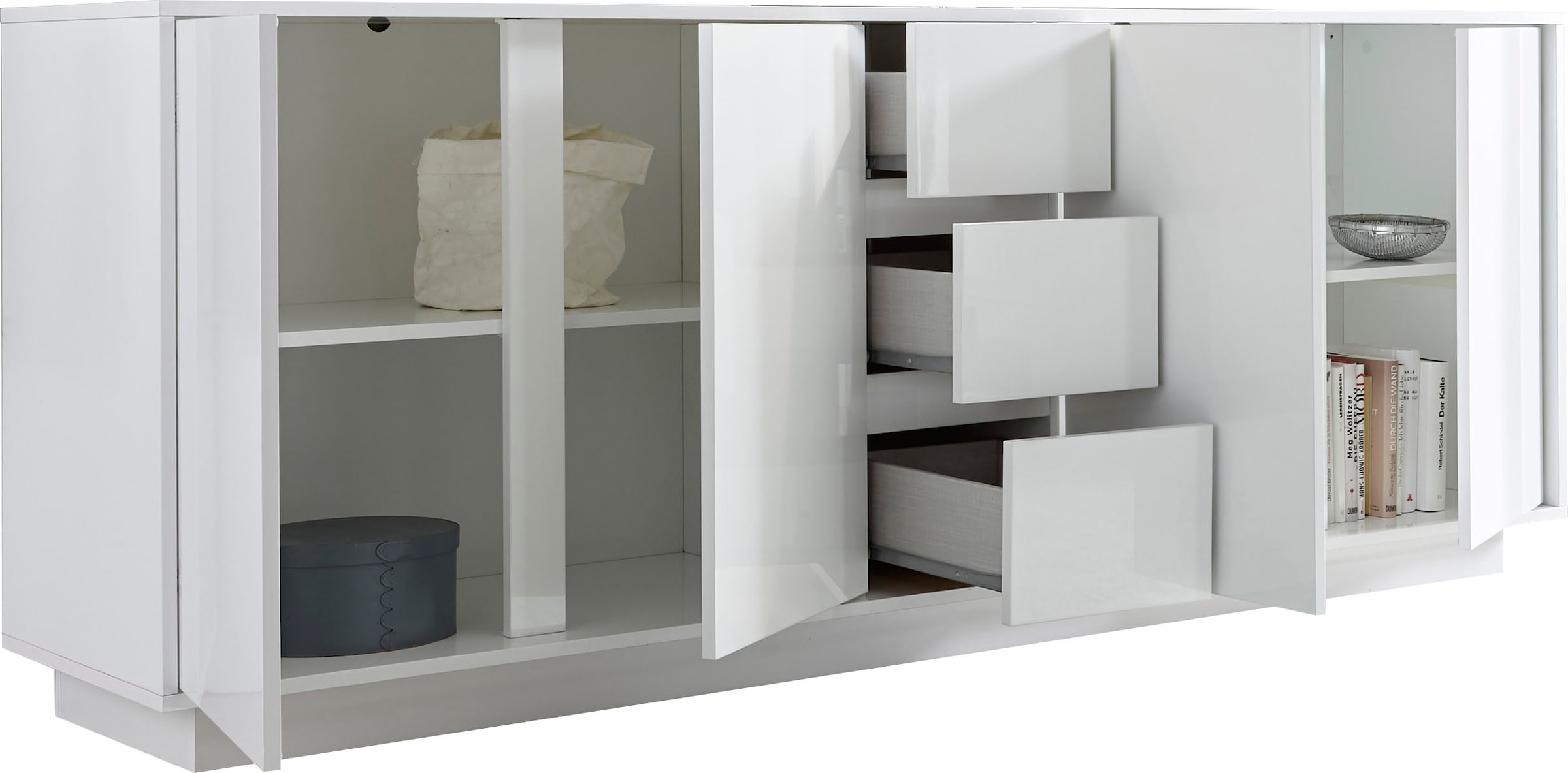 Home affaire Sideboard »Ice« grifflos